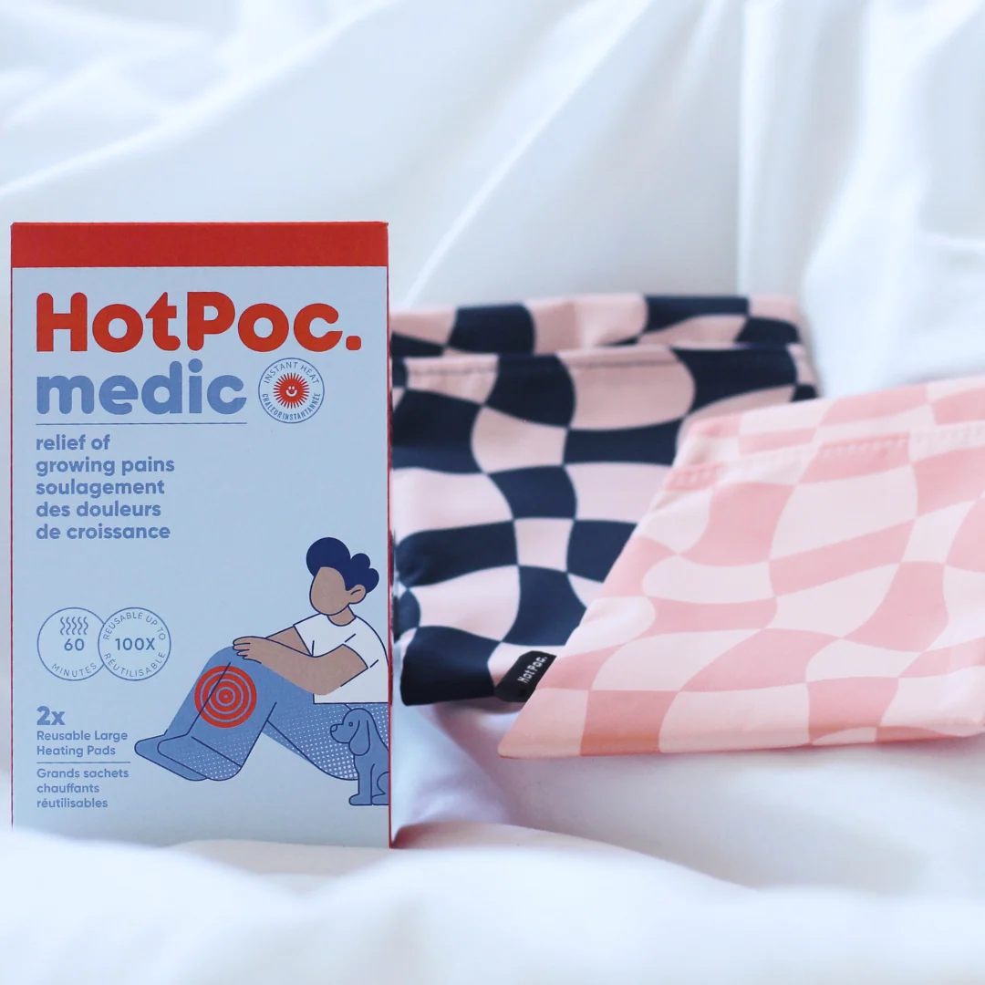 HotPoc medic Reusable Heat Pack for Kids — 2-Pack with Pouches - Image 5