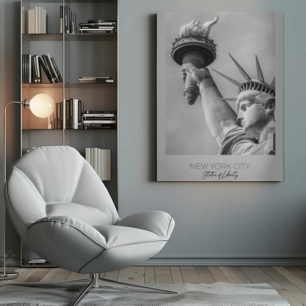 In focus: NEW YORK CITY Statue of Liberty in detail - Image 8