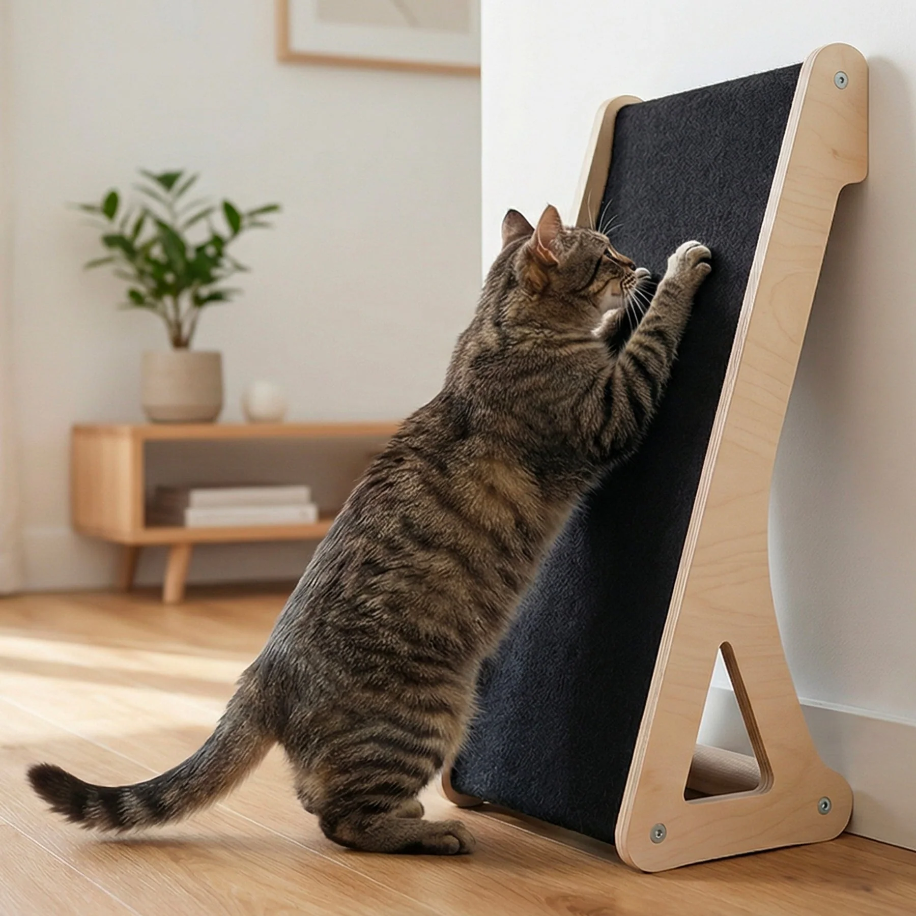 Inclined Wall & Floor Cat Scratcher - Image 4