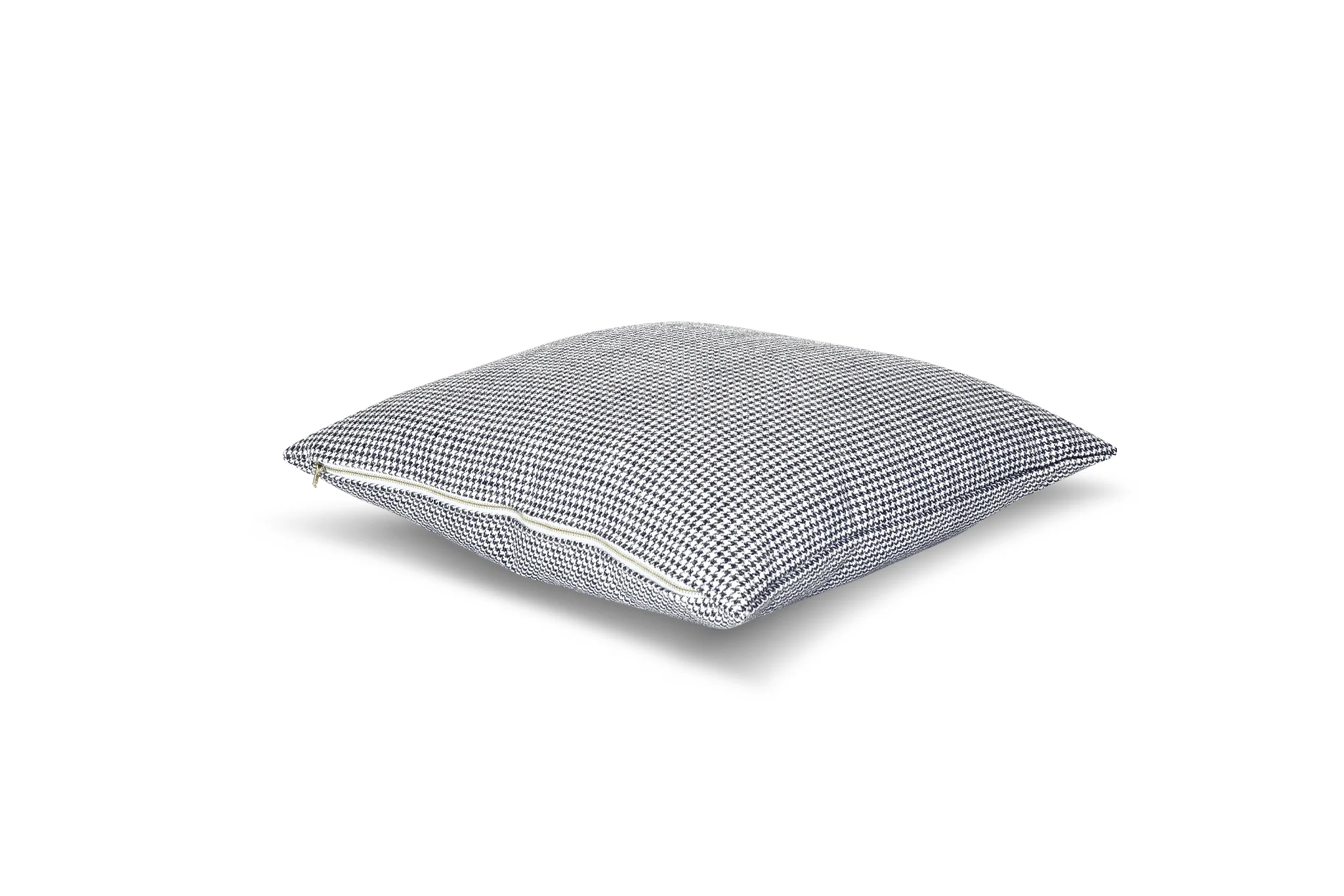 Indigo Houndstooth Cushion Cover - Image 4