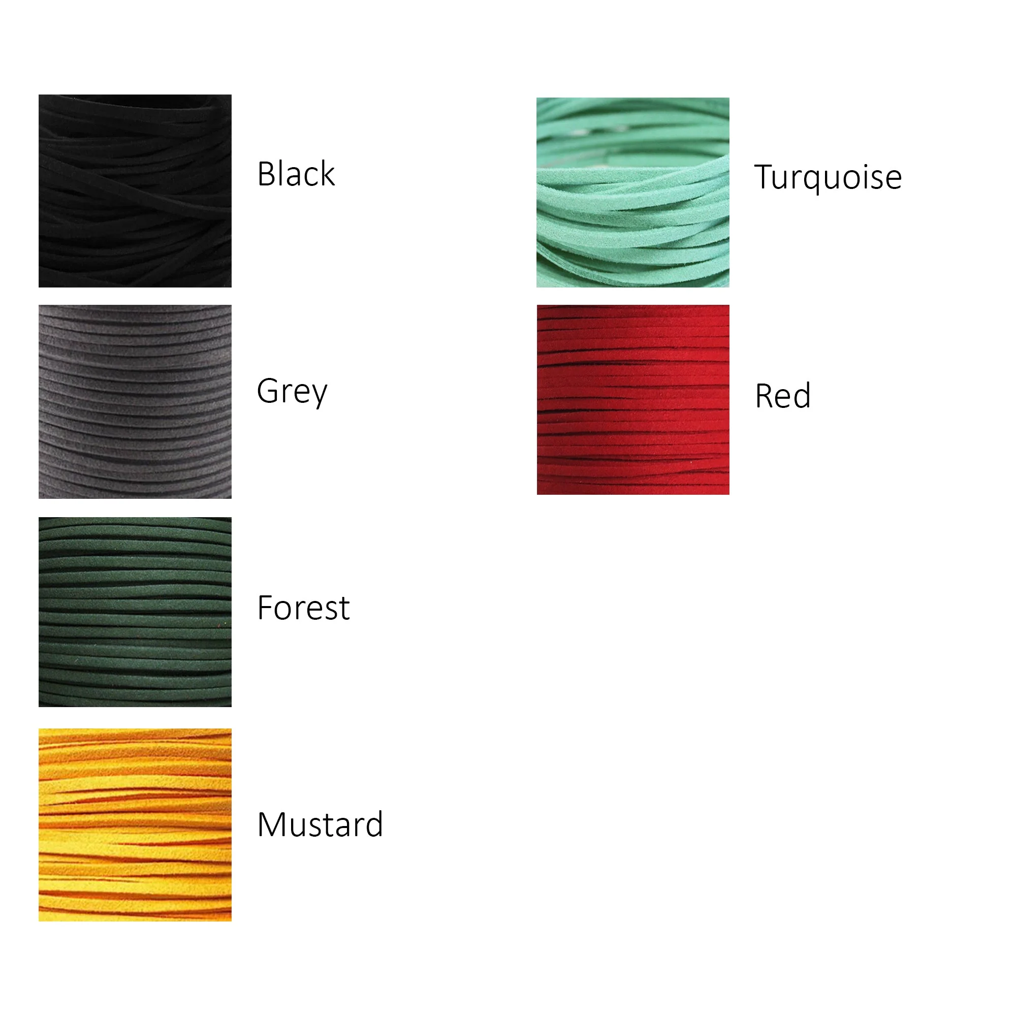 Itty Bitty Suede Bows | 14 Colours Available - Image 3