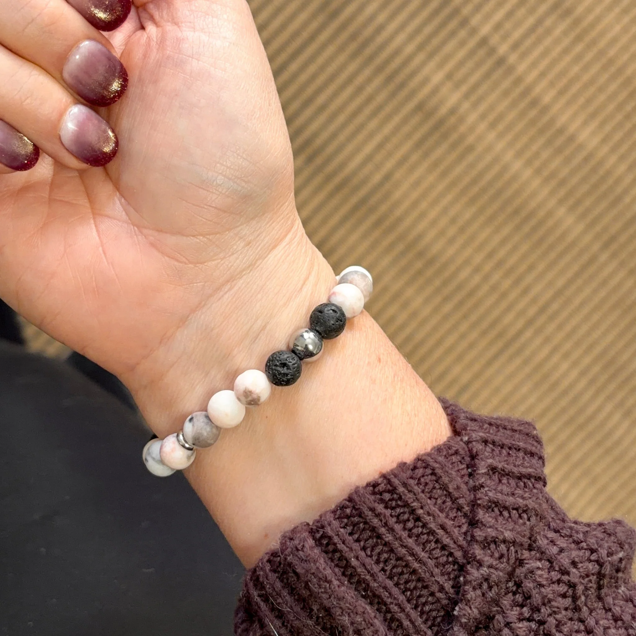 JASPE | Bracelet diffuseur en pierres naturelles - Image 3