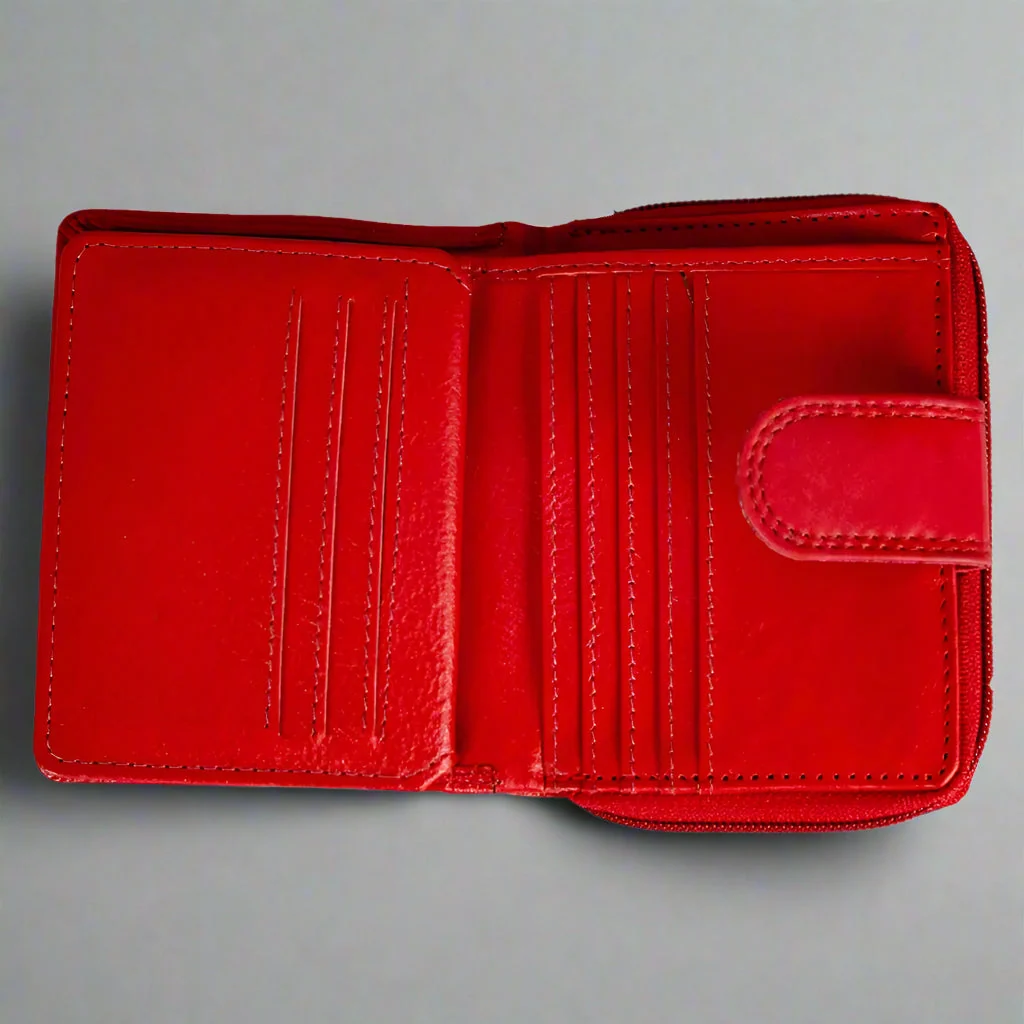 JBG International Women's Small RFID Leather Wallet - Image 2