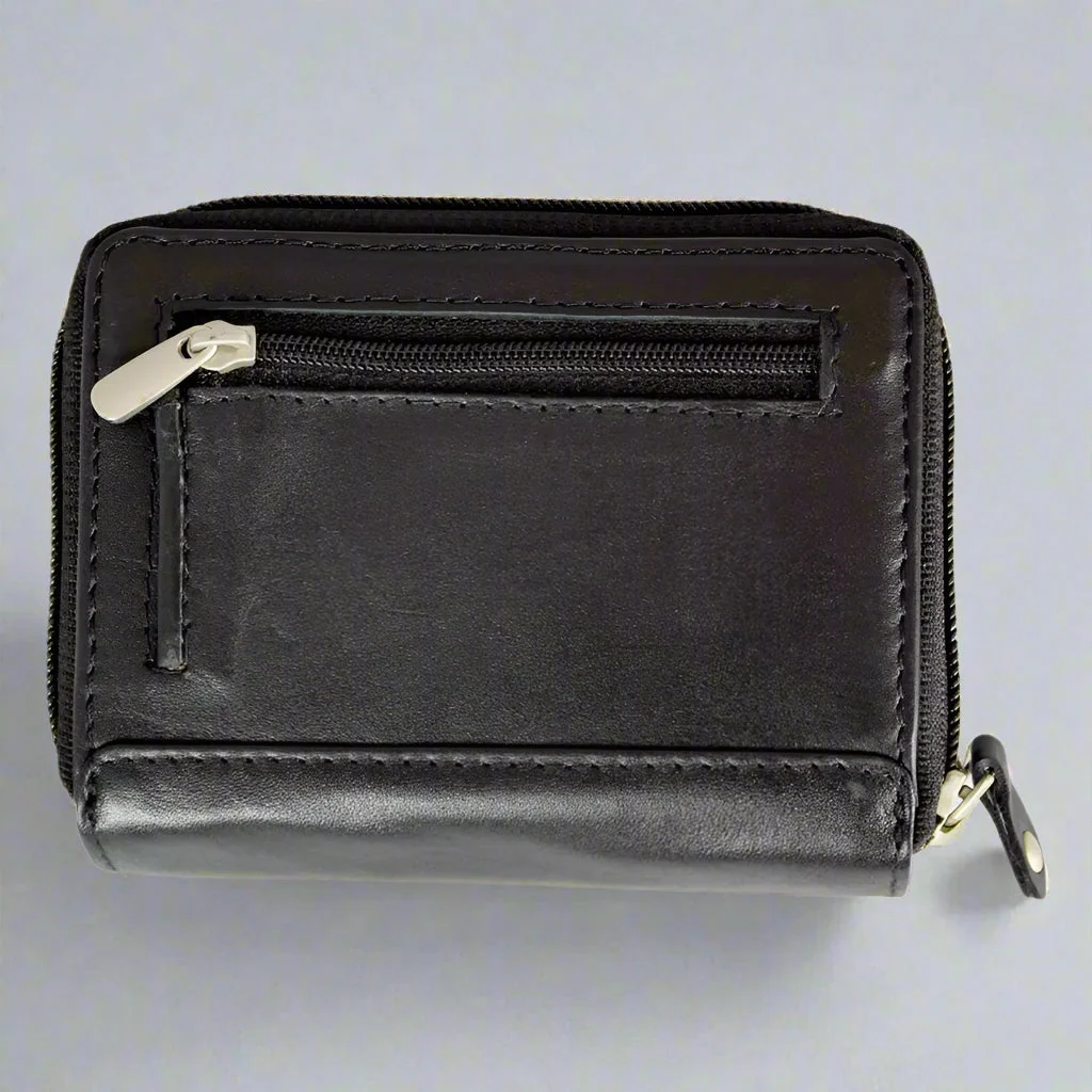 JBG International Women's Small RFID Leather Wallet - Image 6