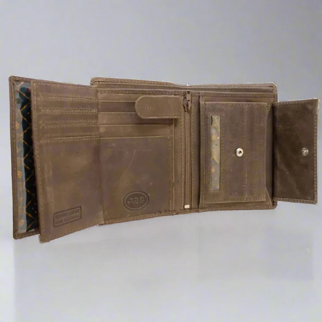 JBG Men's RFID Leather Wallet - Image 4