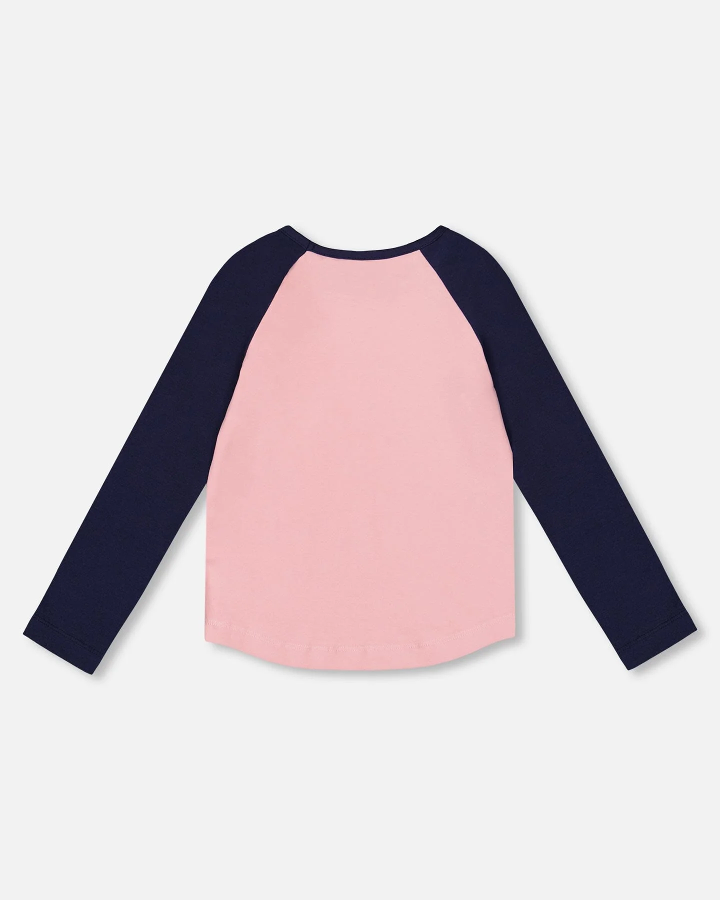 Jersey Raglan Sleeve Tee Dusty Pink - Image 3