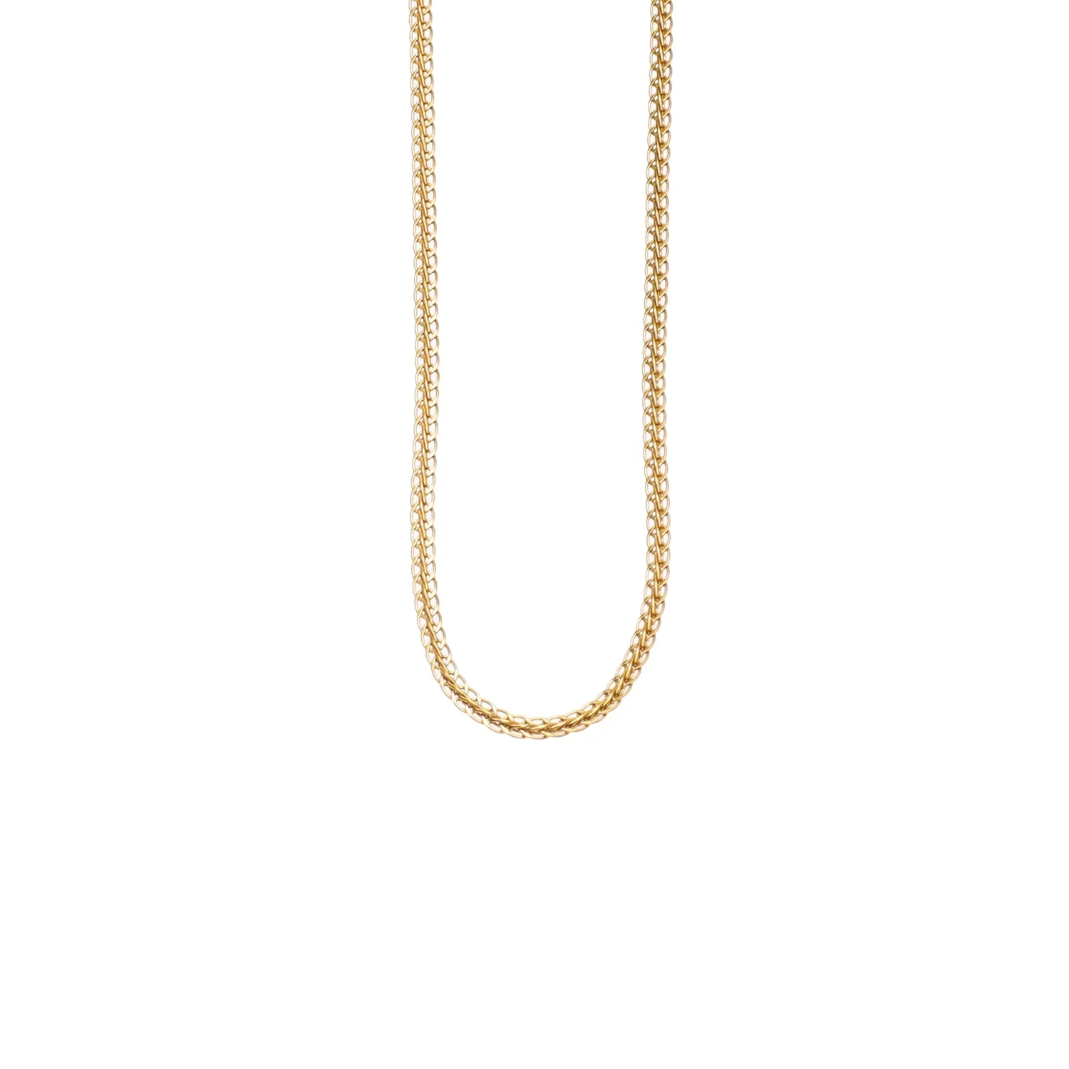 JOSEPHA Mini Textured Dainty Gold Chain - Image 6
