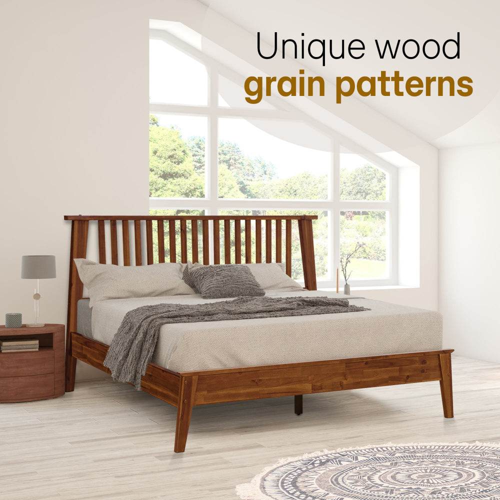 Kaylin Deluxe Wood Platform Bed Frame - Image 9