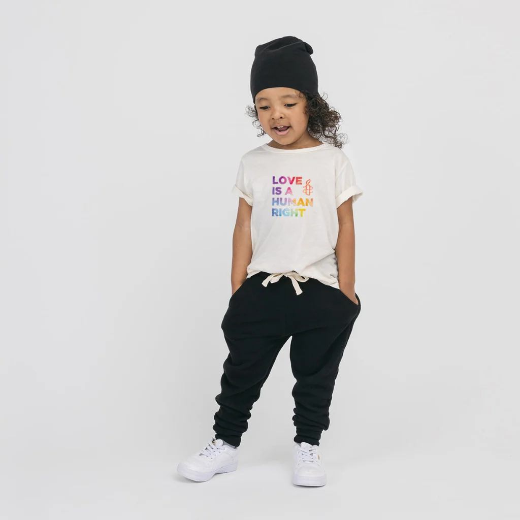 Kids Love is a Human Right Tee - Image 4