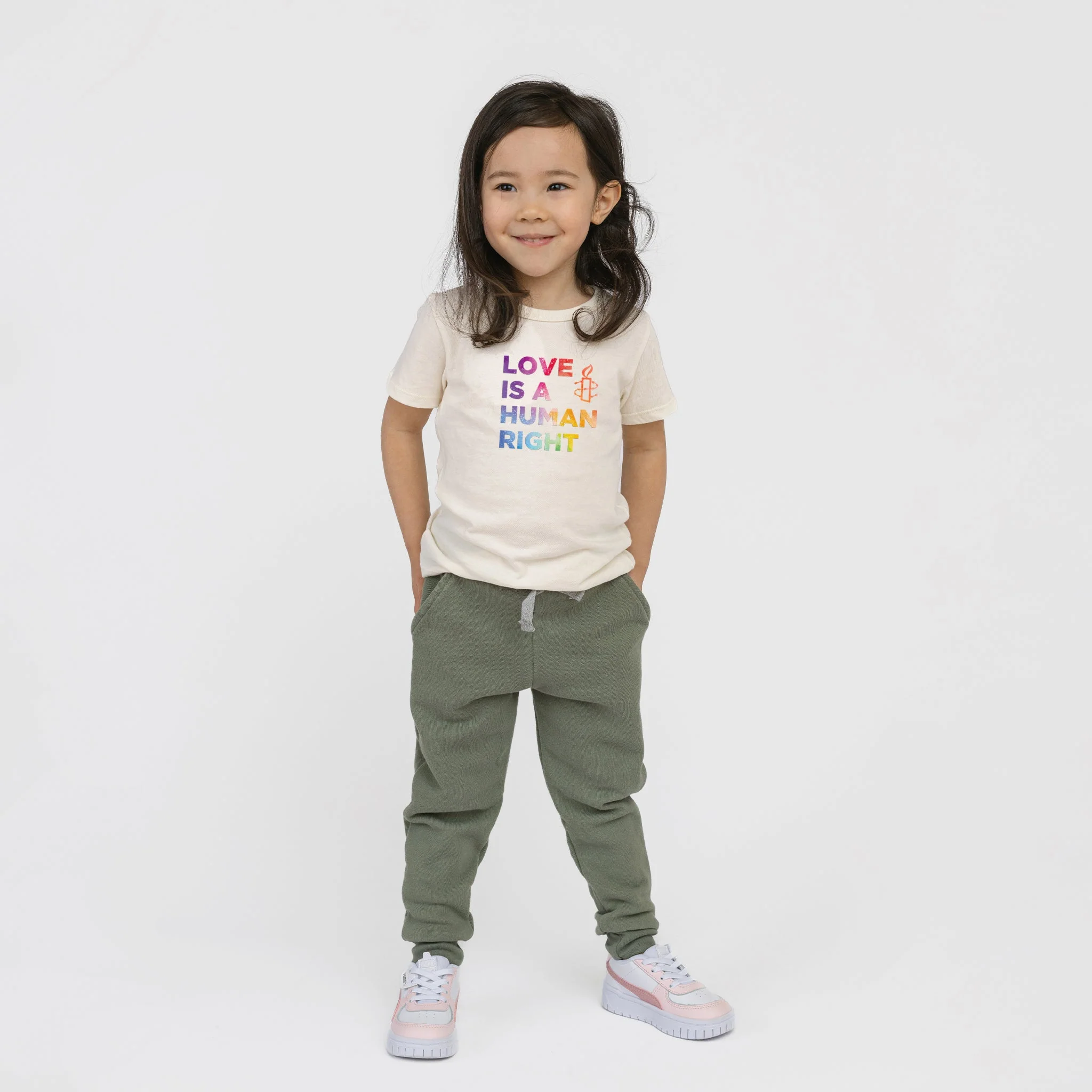 Kids Love is a Human Right Tee - Image 8