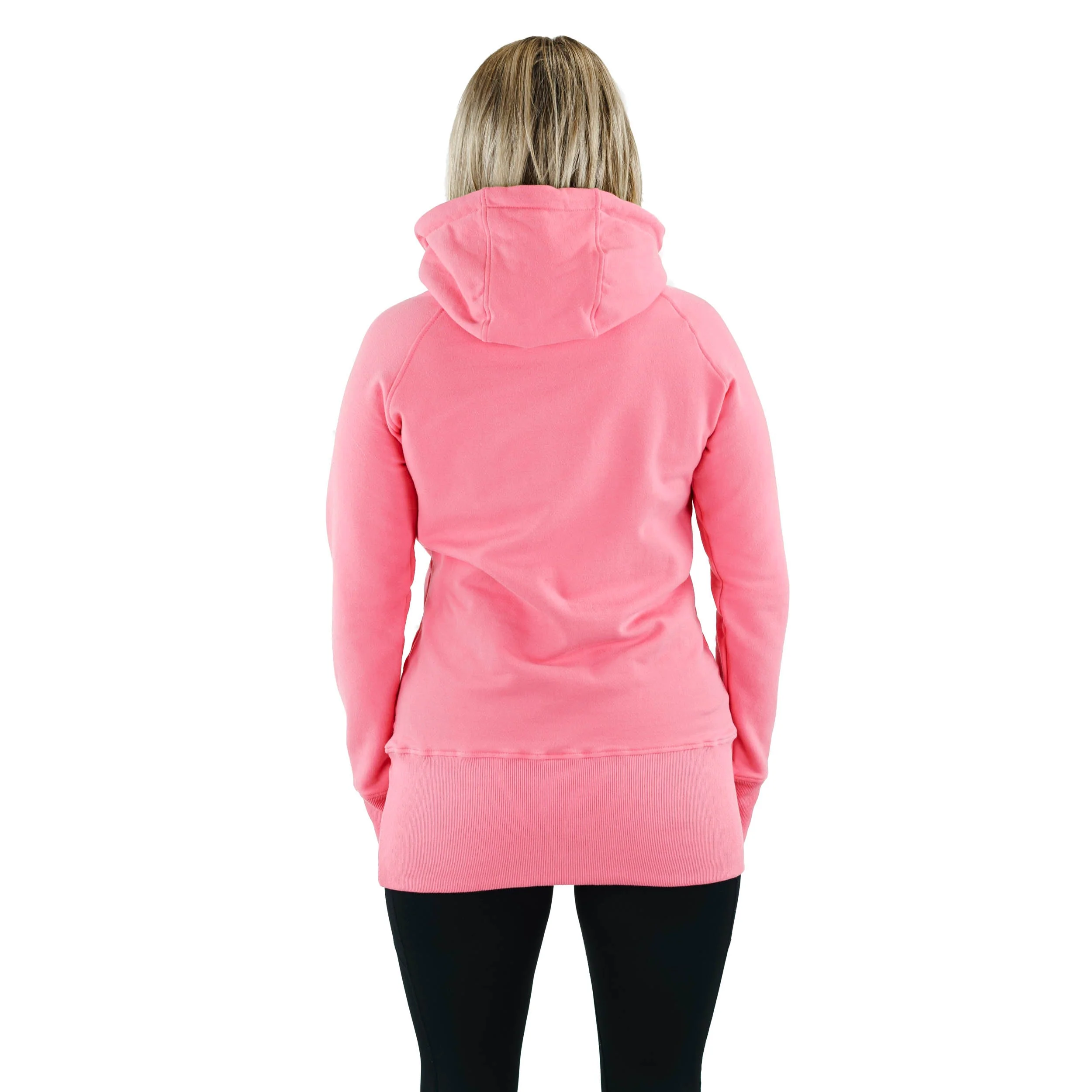 Kora Long Hoodie Bubblegum - Image 4