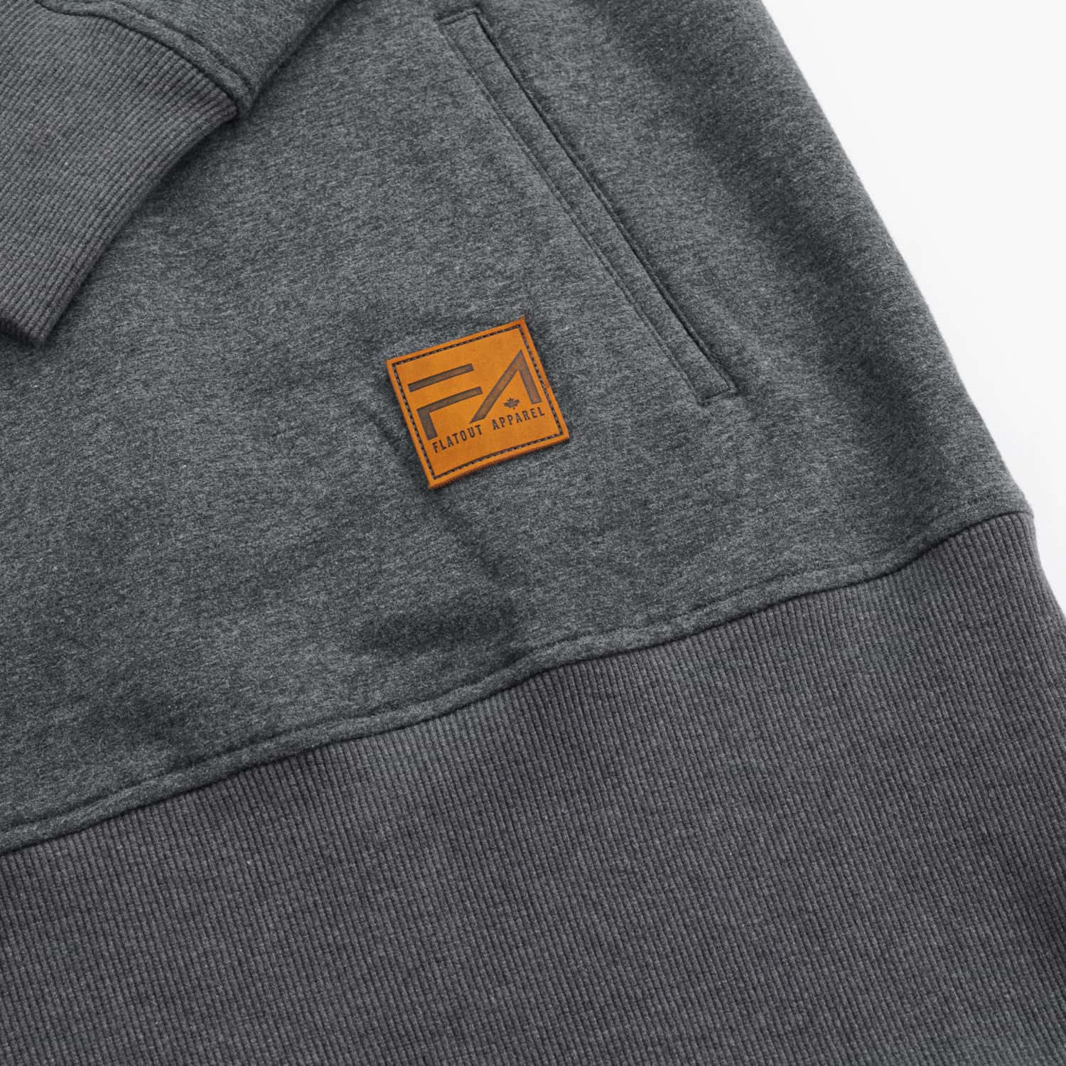 Kora Long Hoodie Charcoal - Image 10