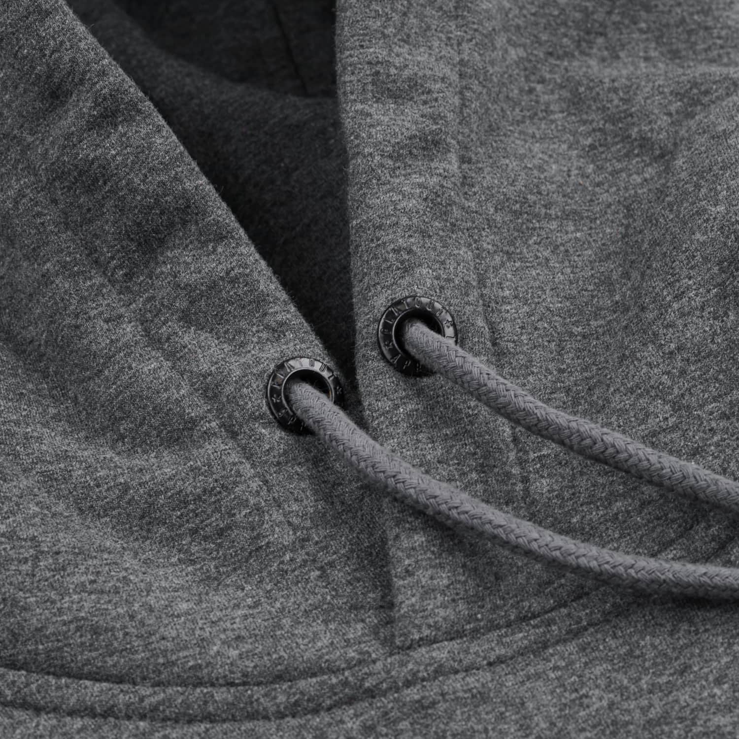 Kora Long Hoodie Charcoal - Image 7