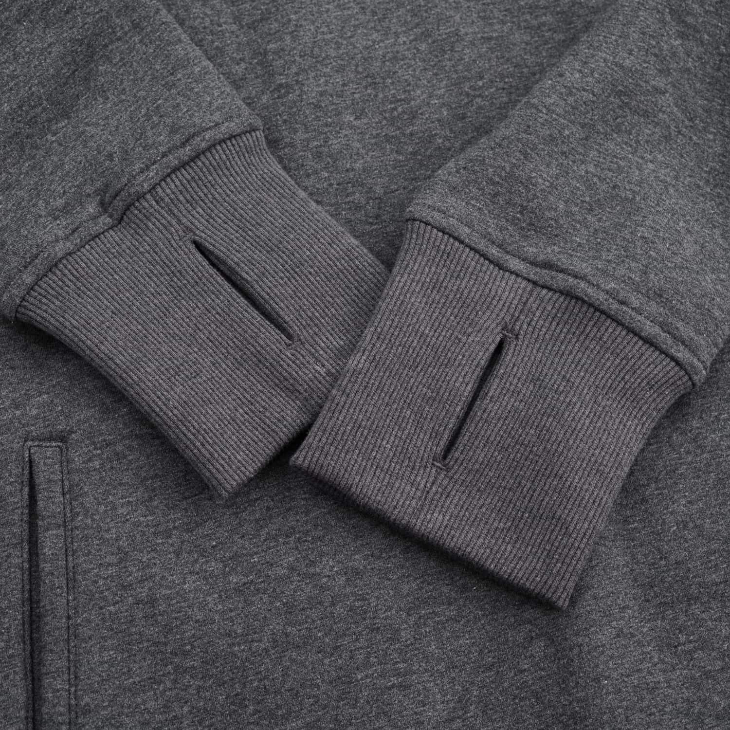 Kora Long Hoodie Charcoal - Image 9