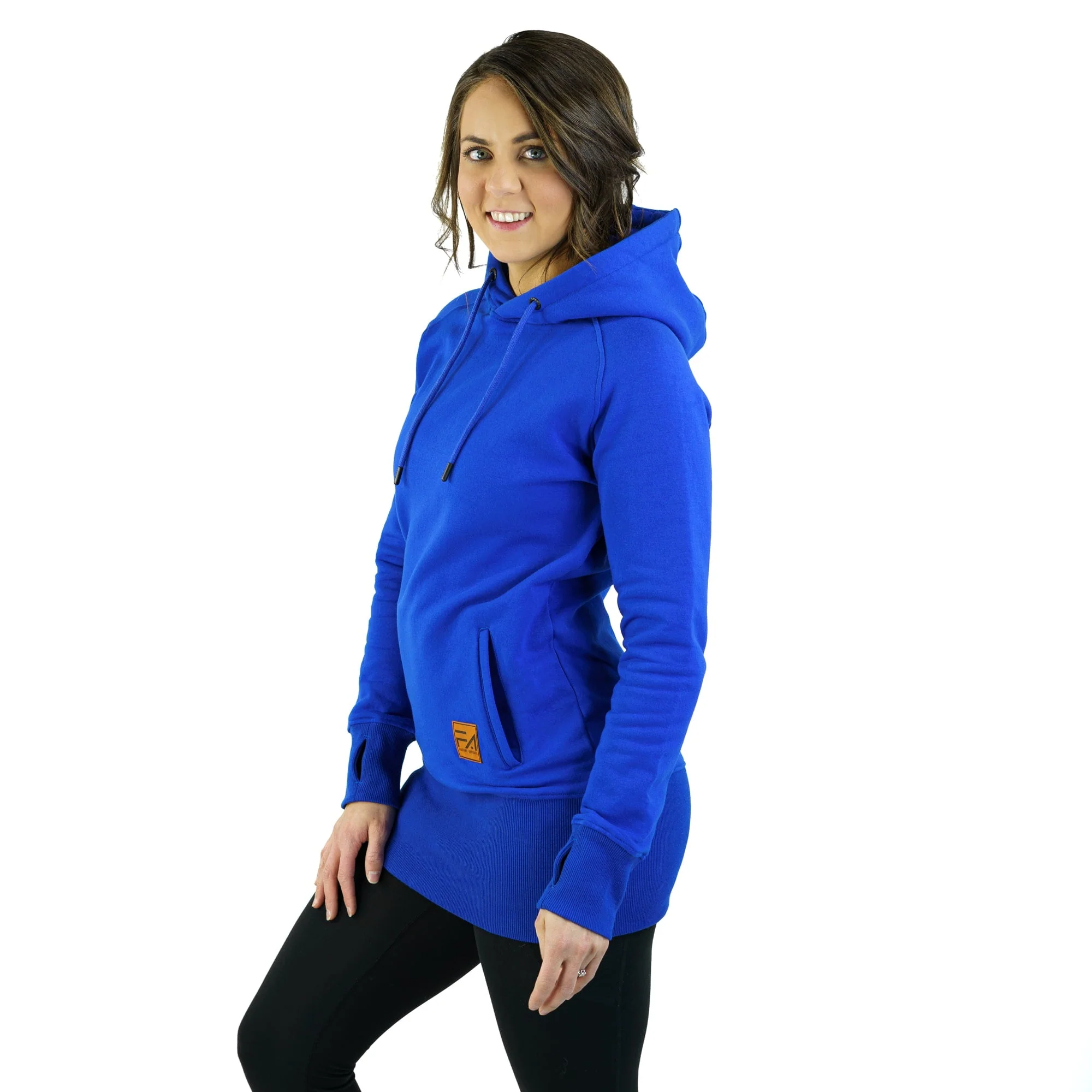 Kora Long Hoodie Royal - Image 3