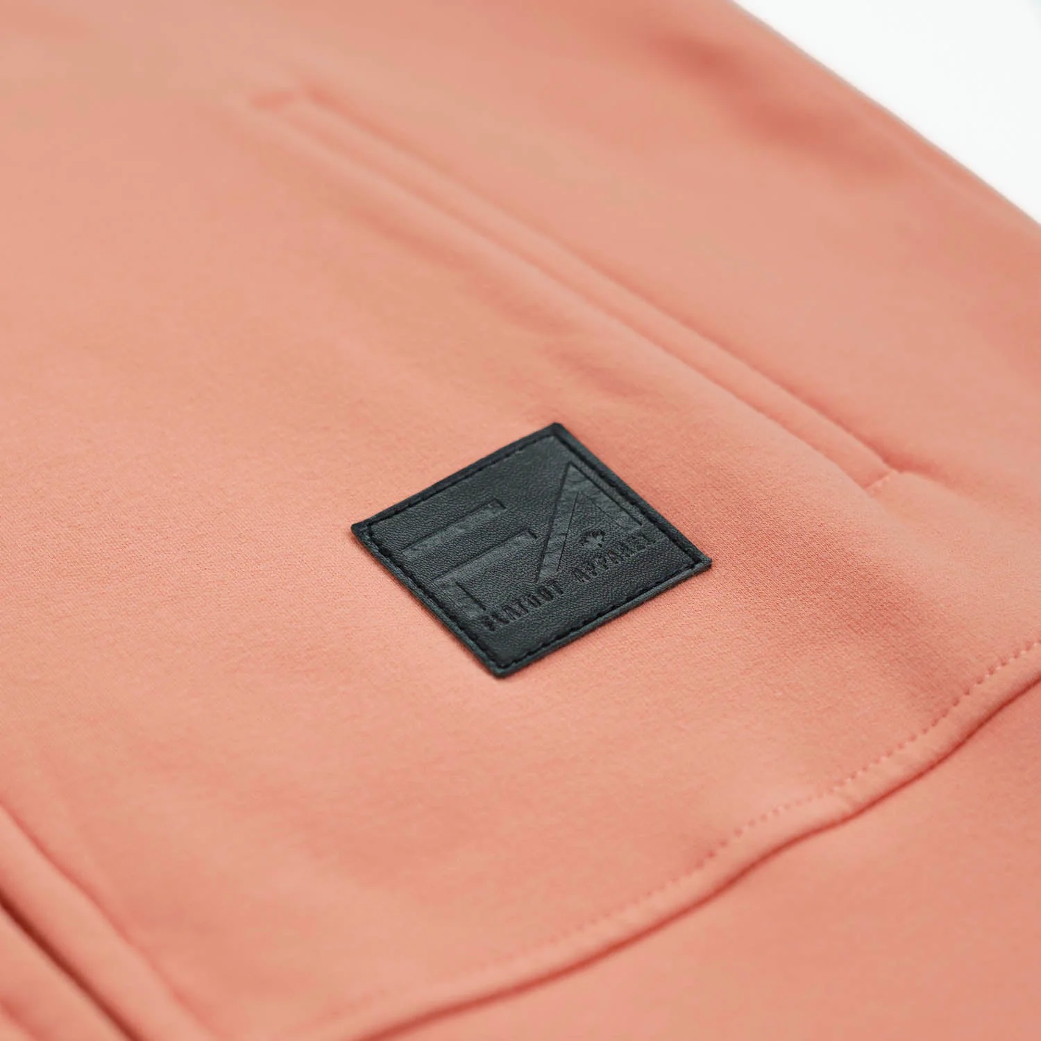 Kora Long Zipup Hoodie Peach - Image 8