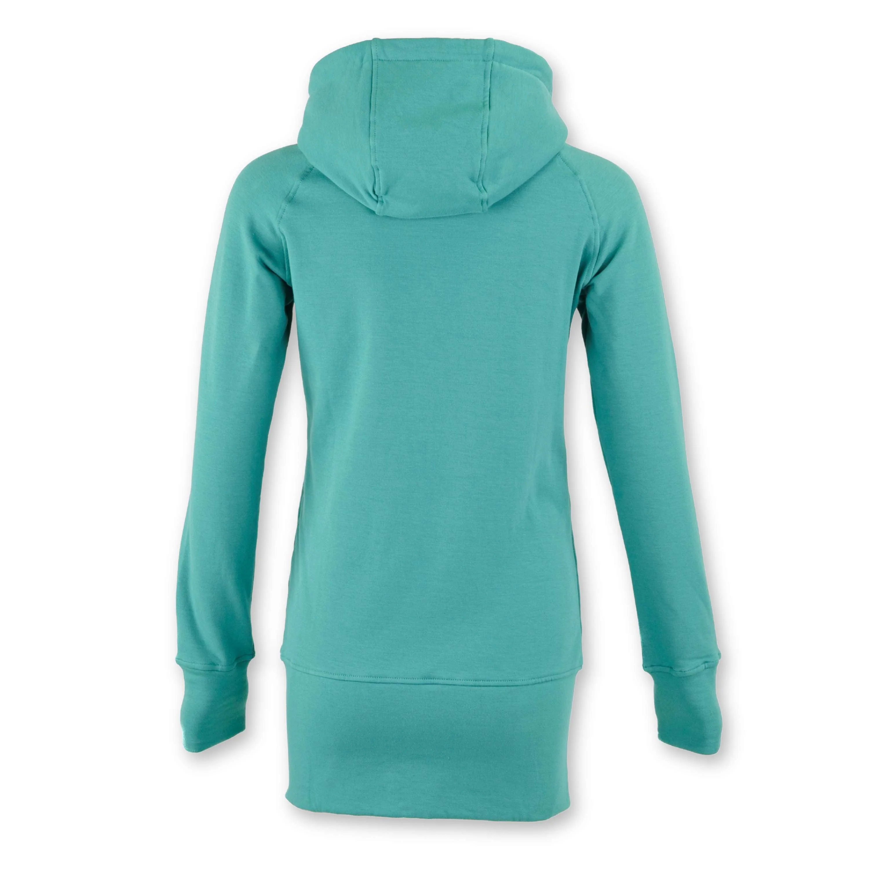 Kora Long Zipup Hoodie Spearmint - Image 2