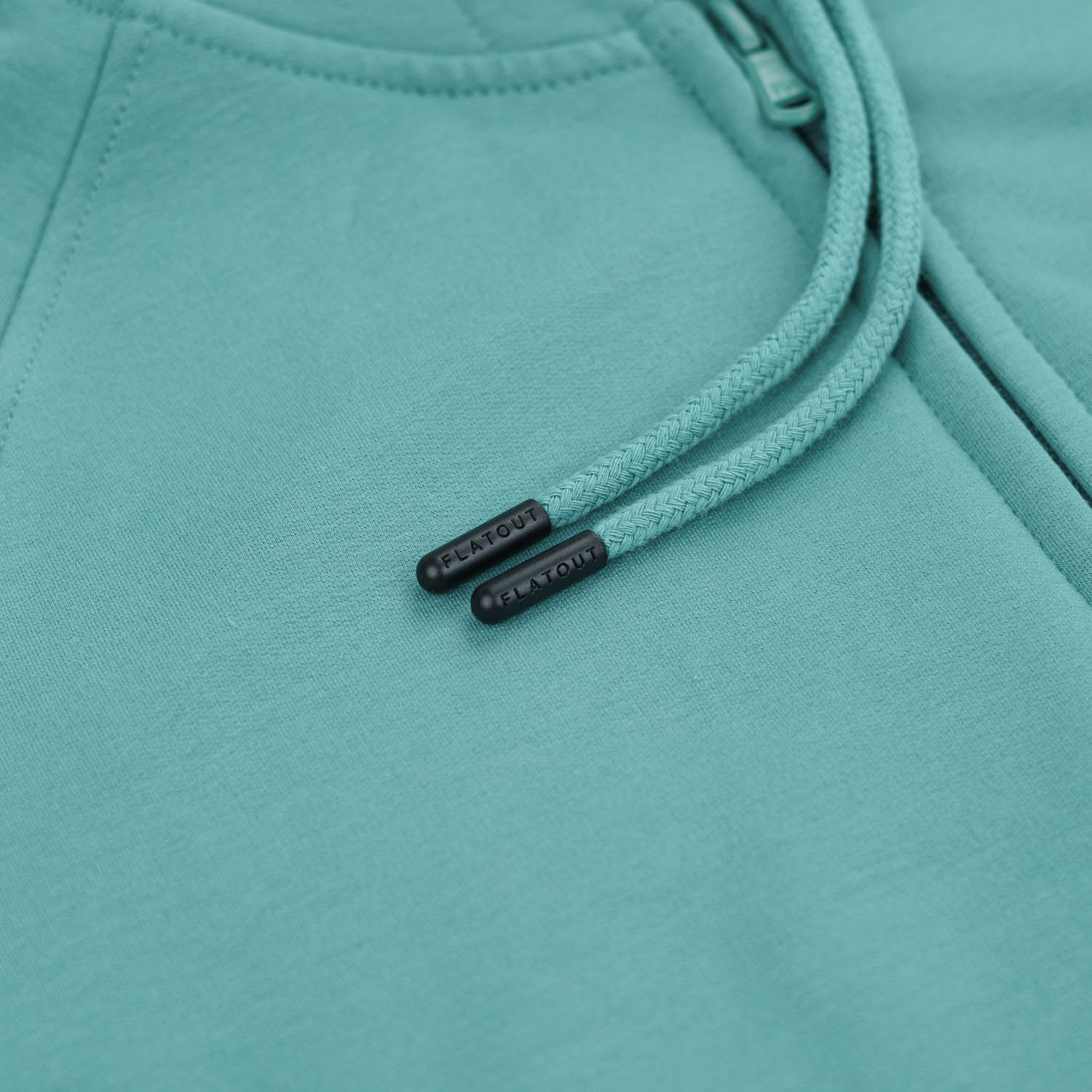 Kora Long Zipup Hoodie Spearmint - Image 6
