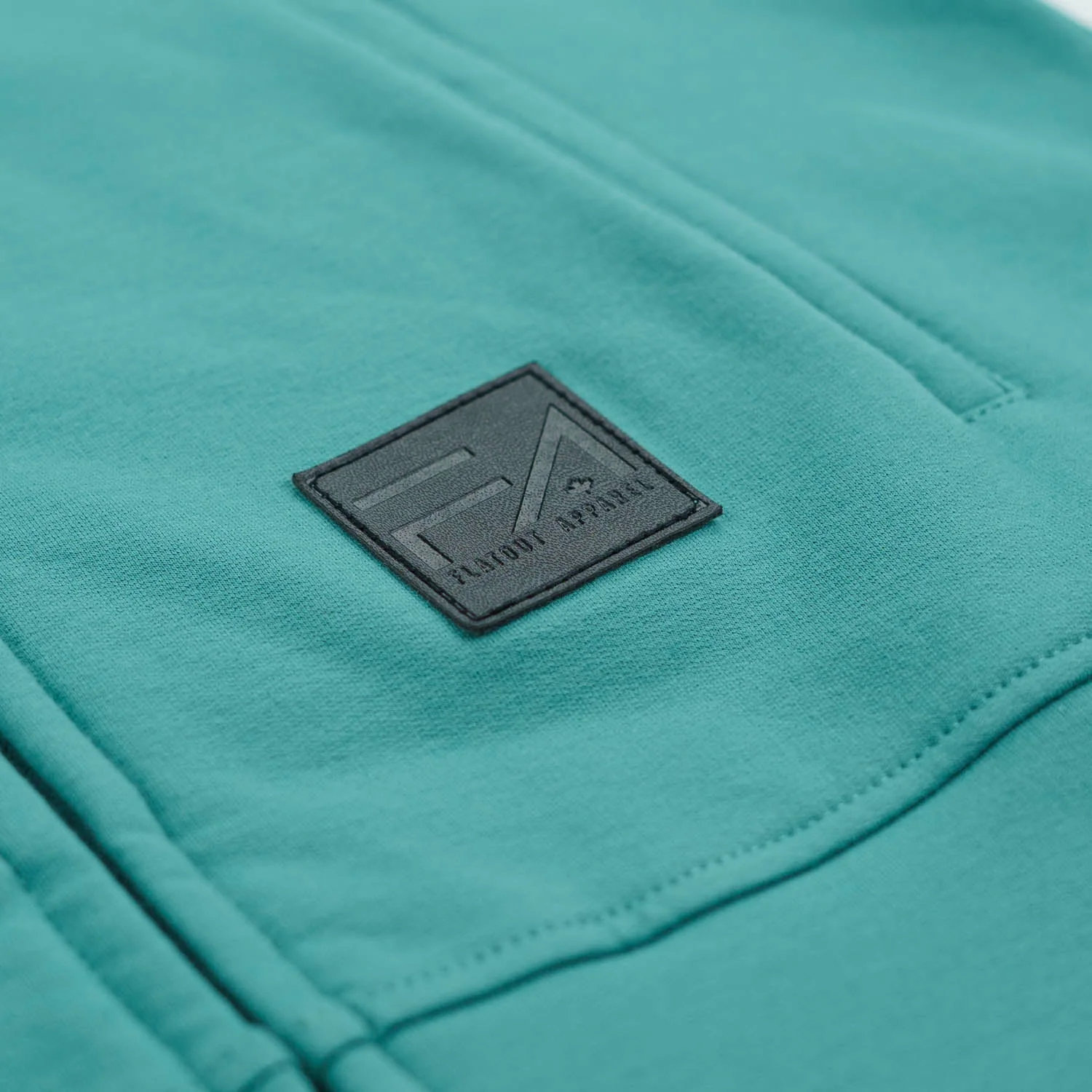 Kora Long Zipup Hoodie Spearmint - Image 8