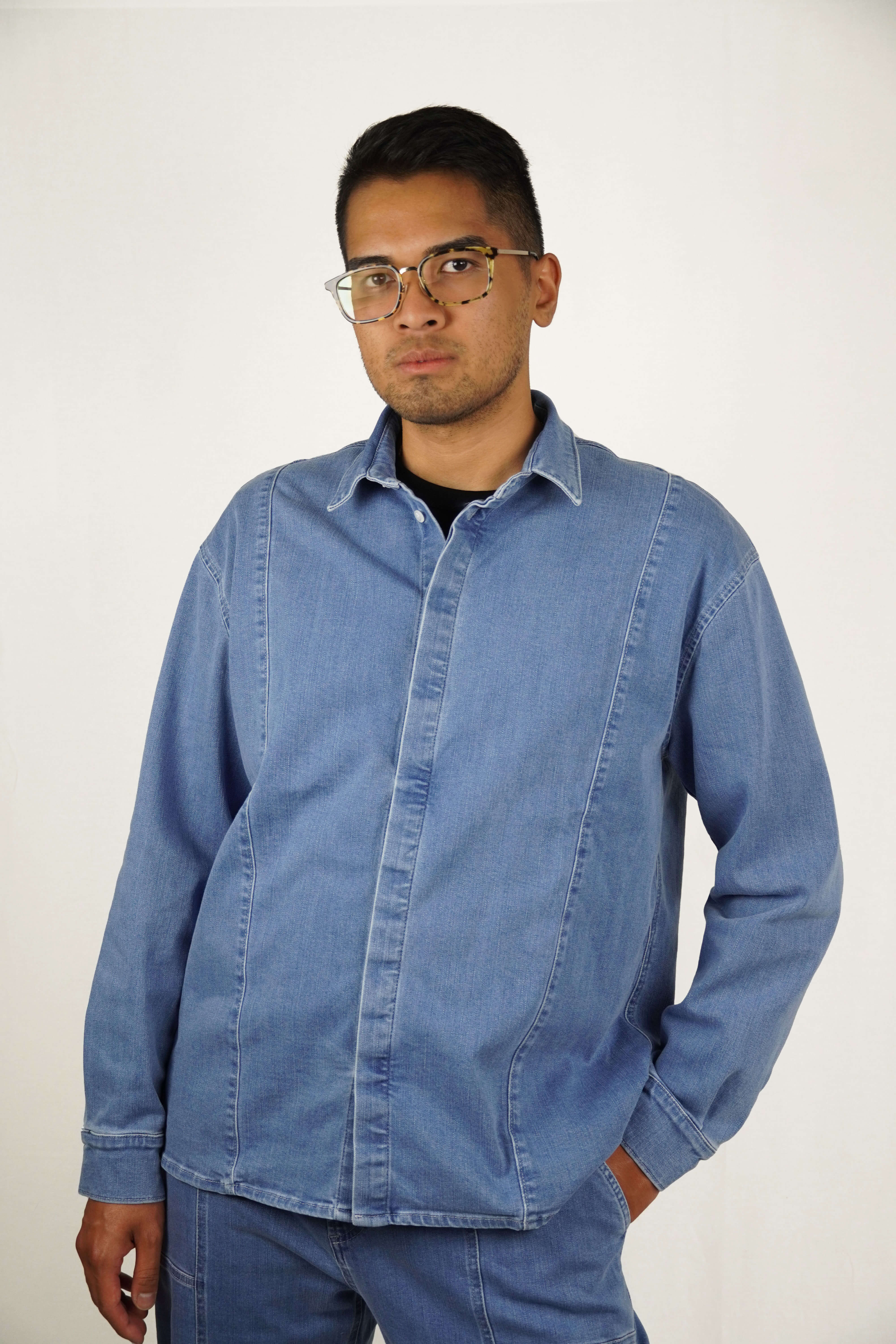 LA CHEMISE DE DENIM - Image 4