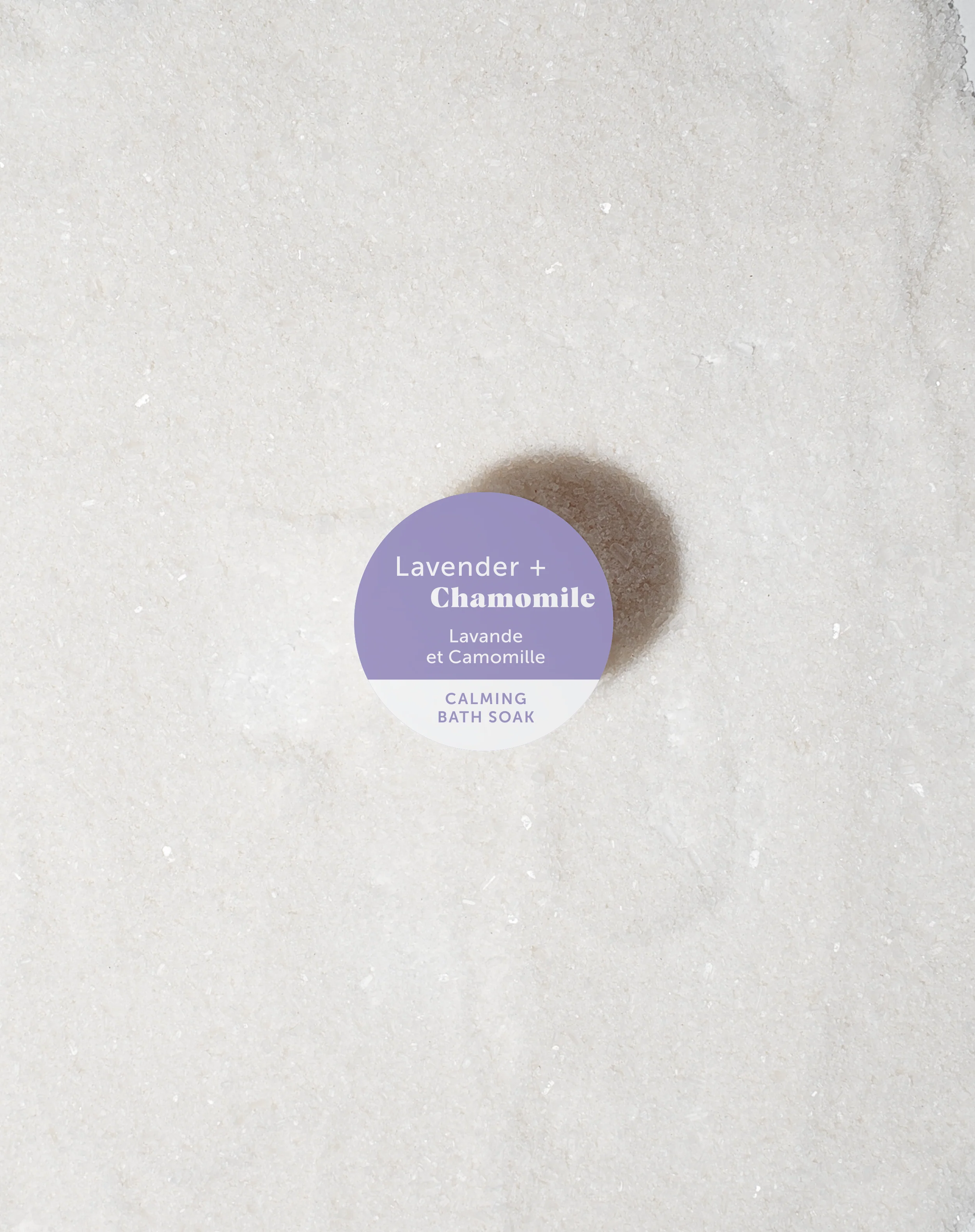 Lavender + Chamomile Calming Bath Soak - Image 2