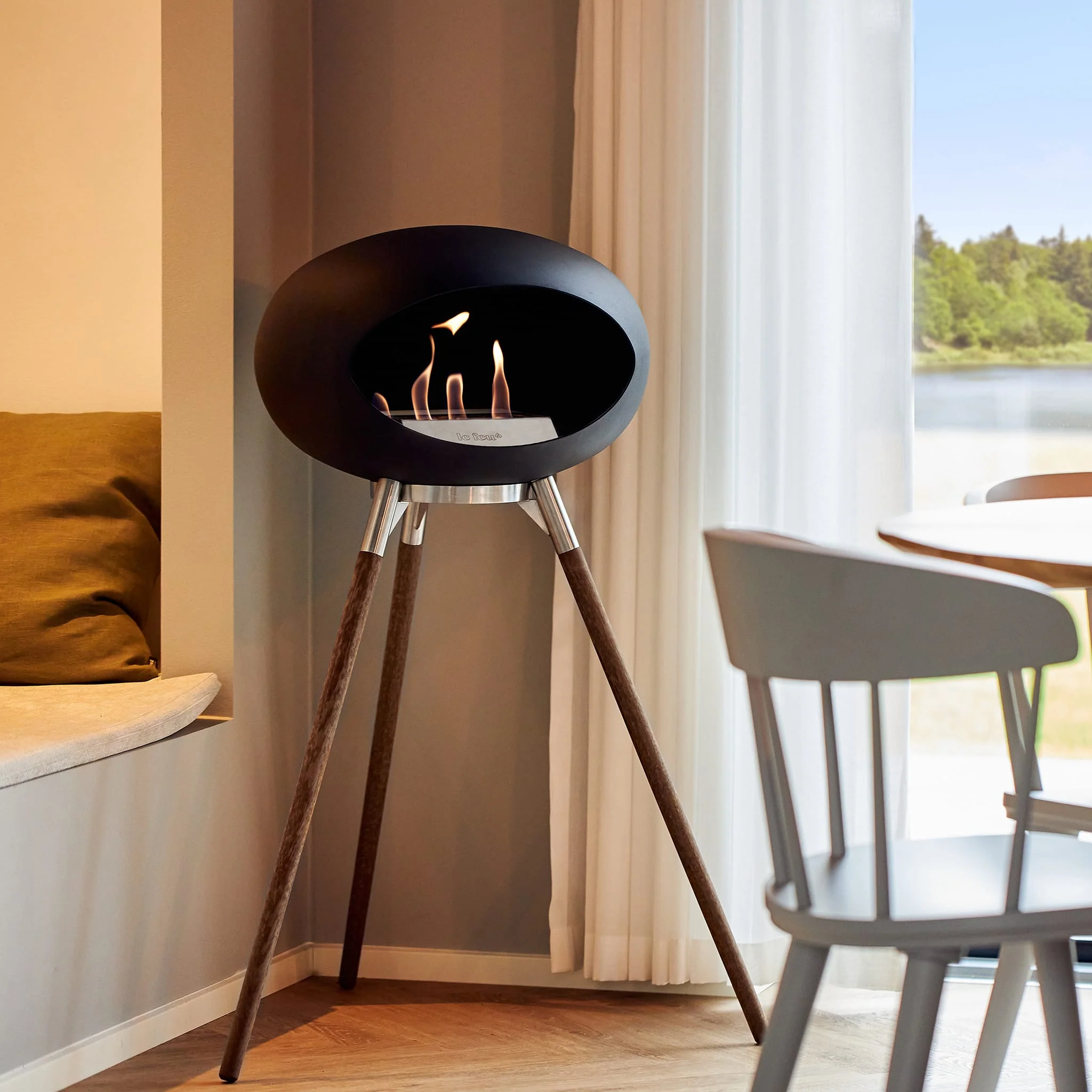 Le Feu Ground High Dome <br>Black - Image 5