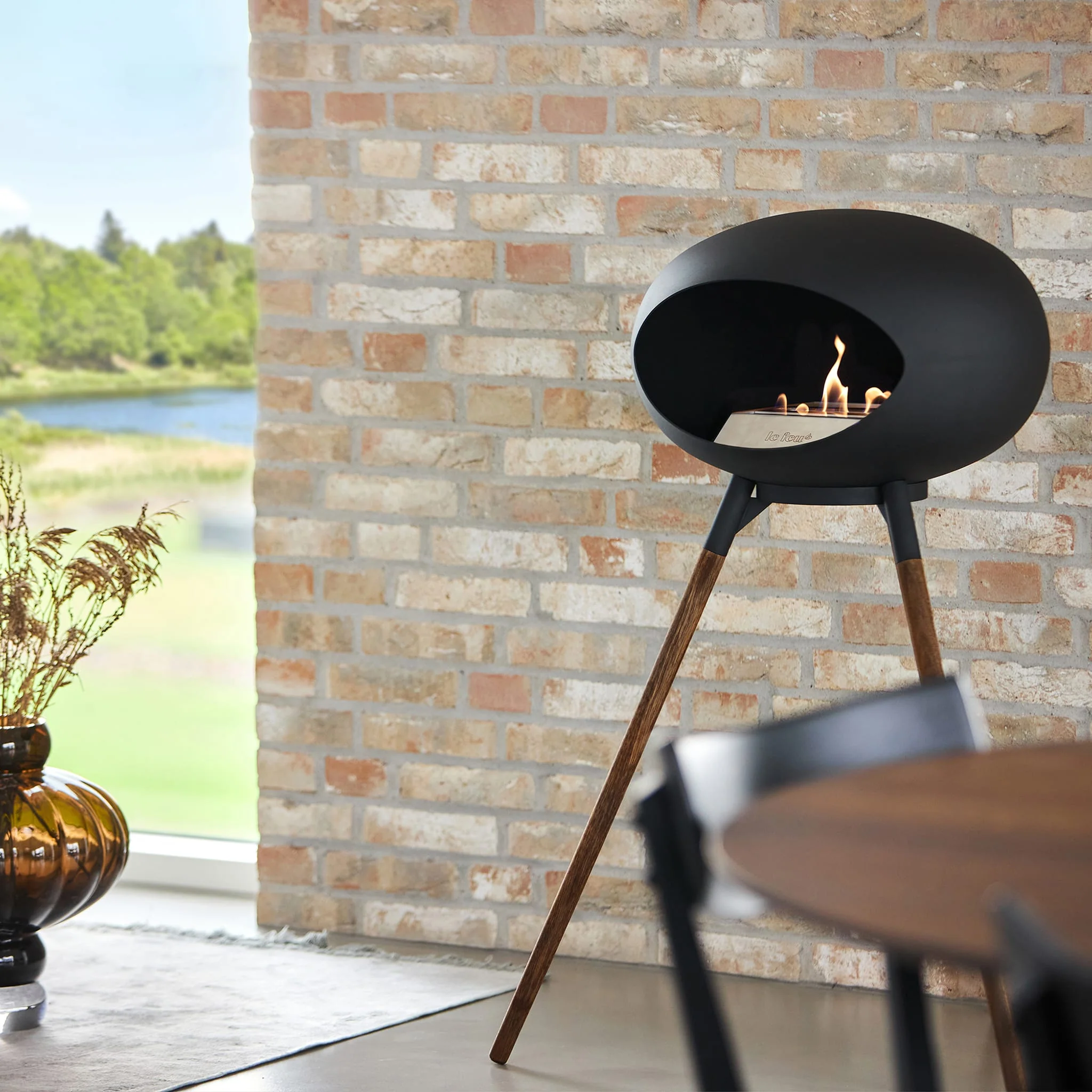 Le Feu Ground High Dome <br>Black - Image 7
