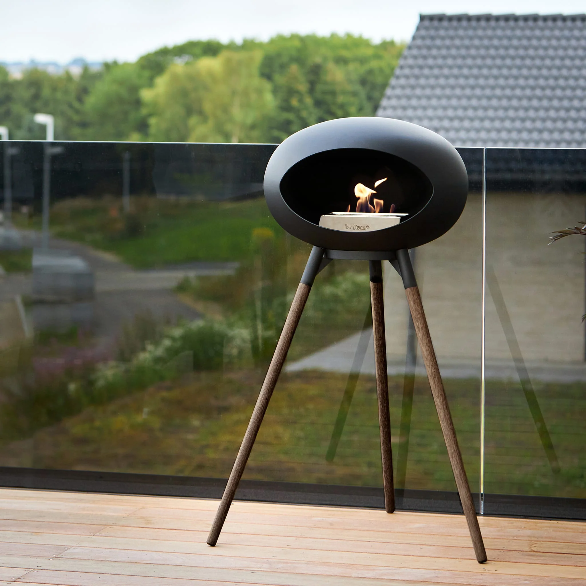 Le Feu Ground High Dome <br>Black - Image 8