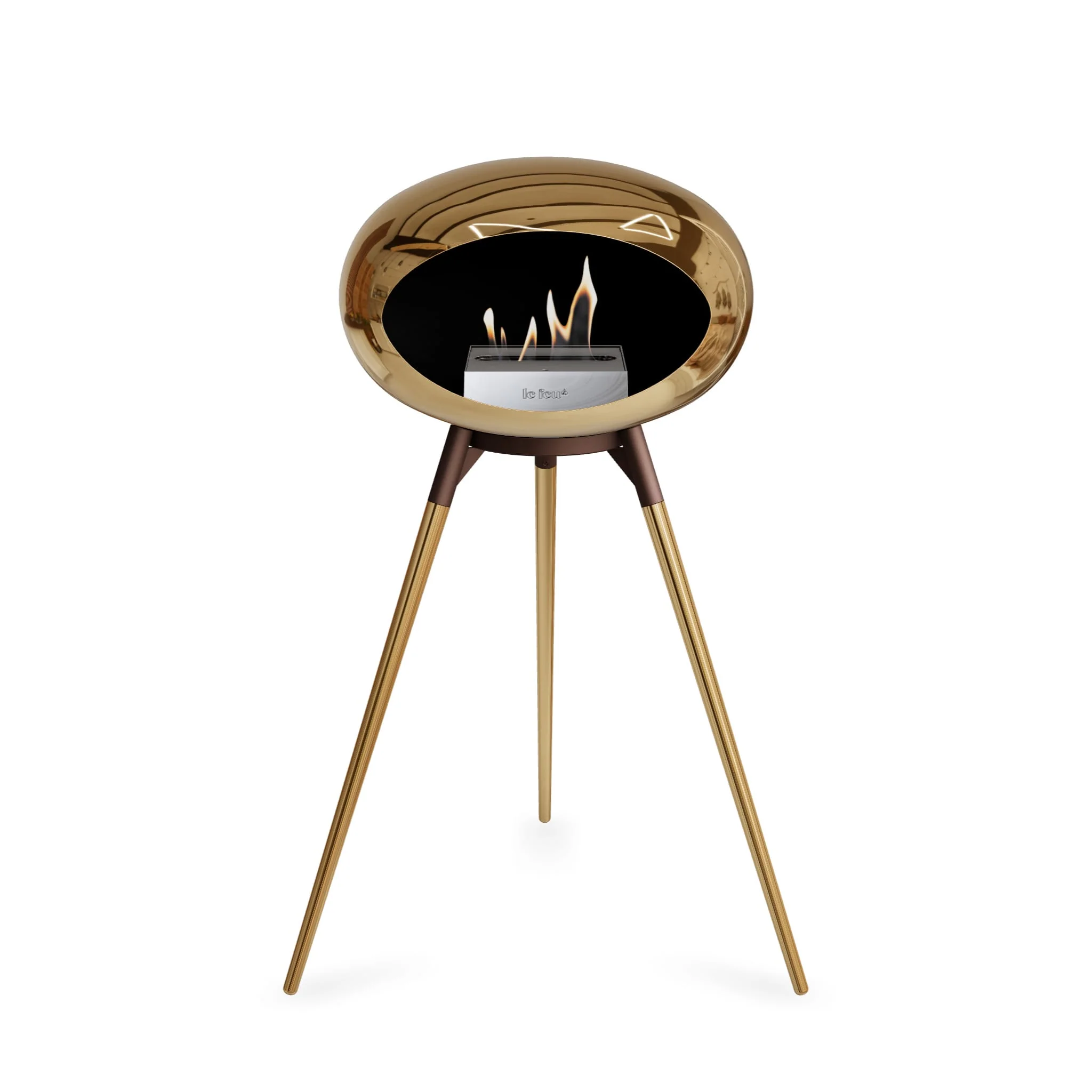 Le Feu Ground High Dome <br>Chromed Rose Gold - Image 10