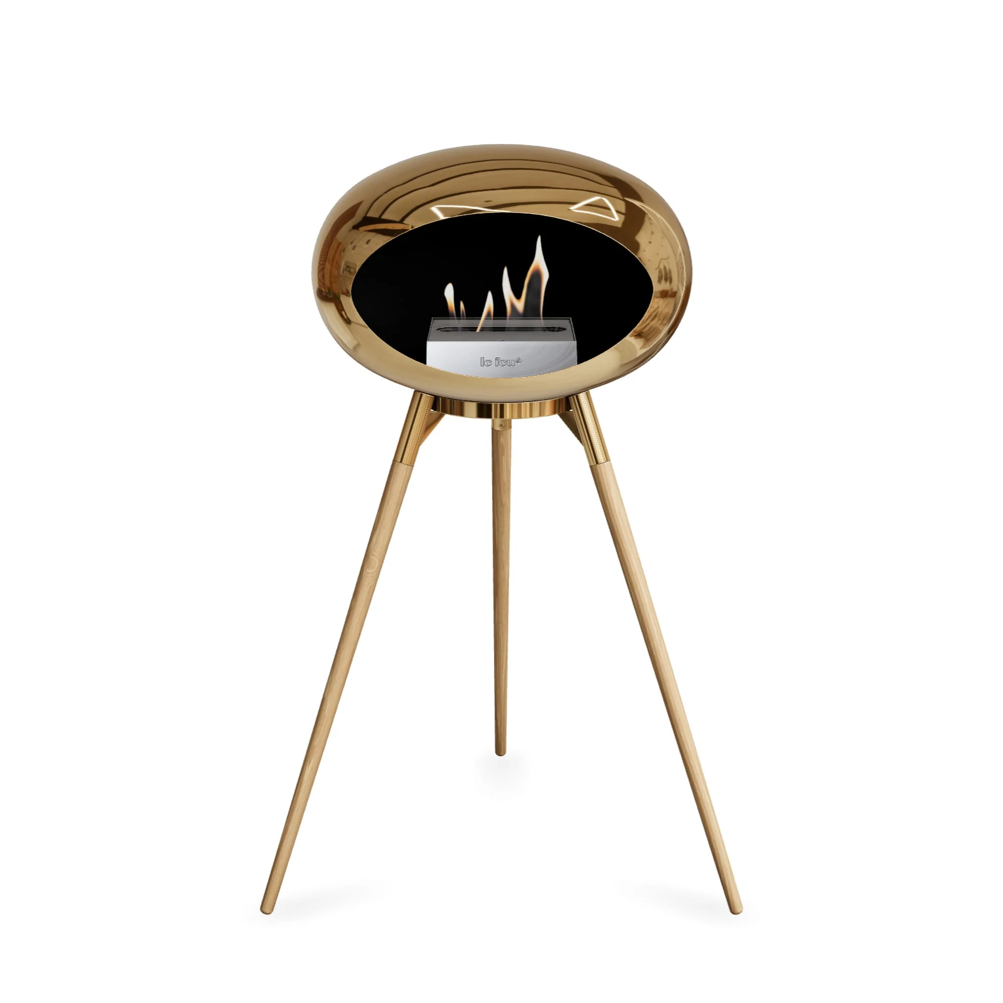 Le Feu Ground High Dome <br>Chromed Rose Gold - Image 22