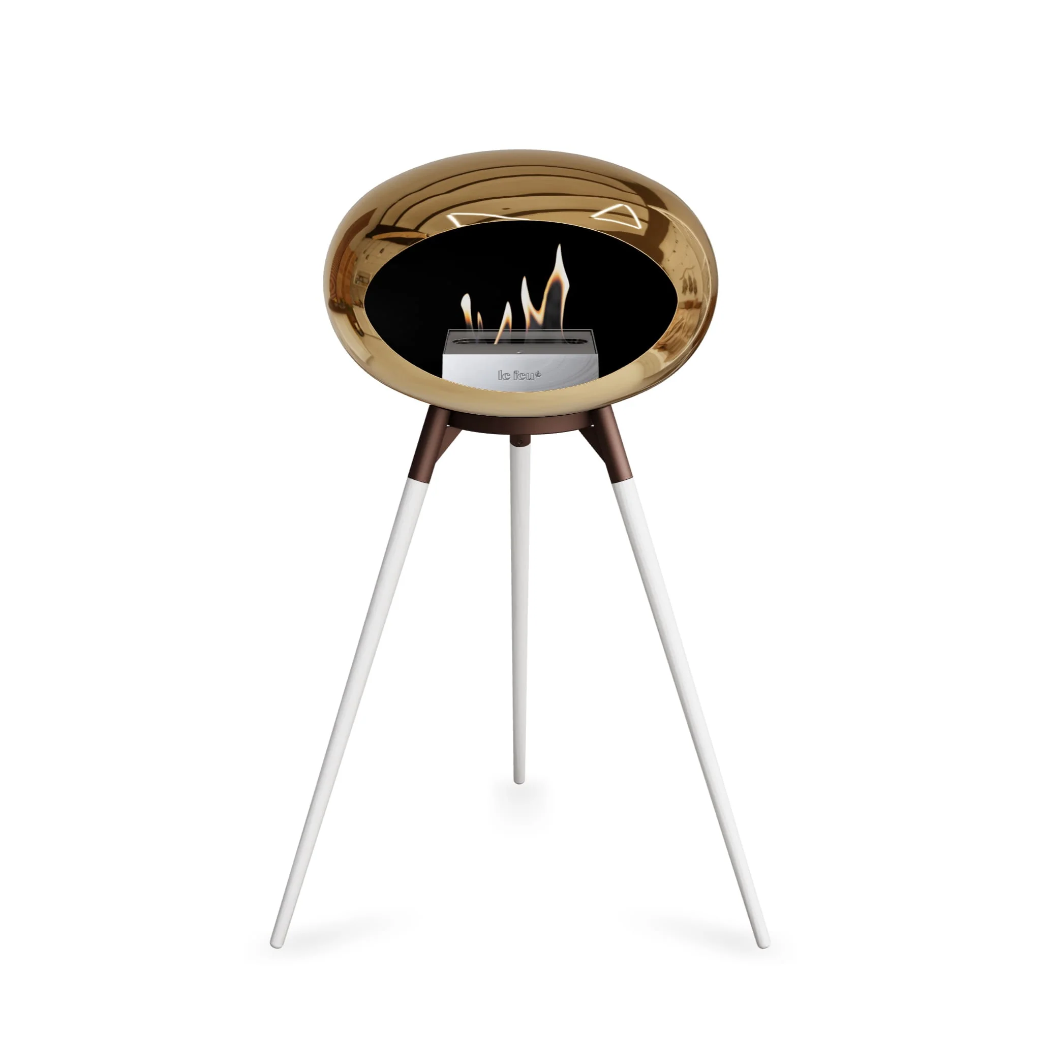 Le Feu Ground High Dome <br>Chromed Rose Gold - Image 6