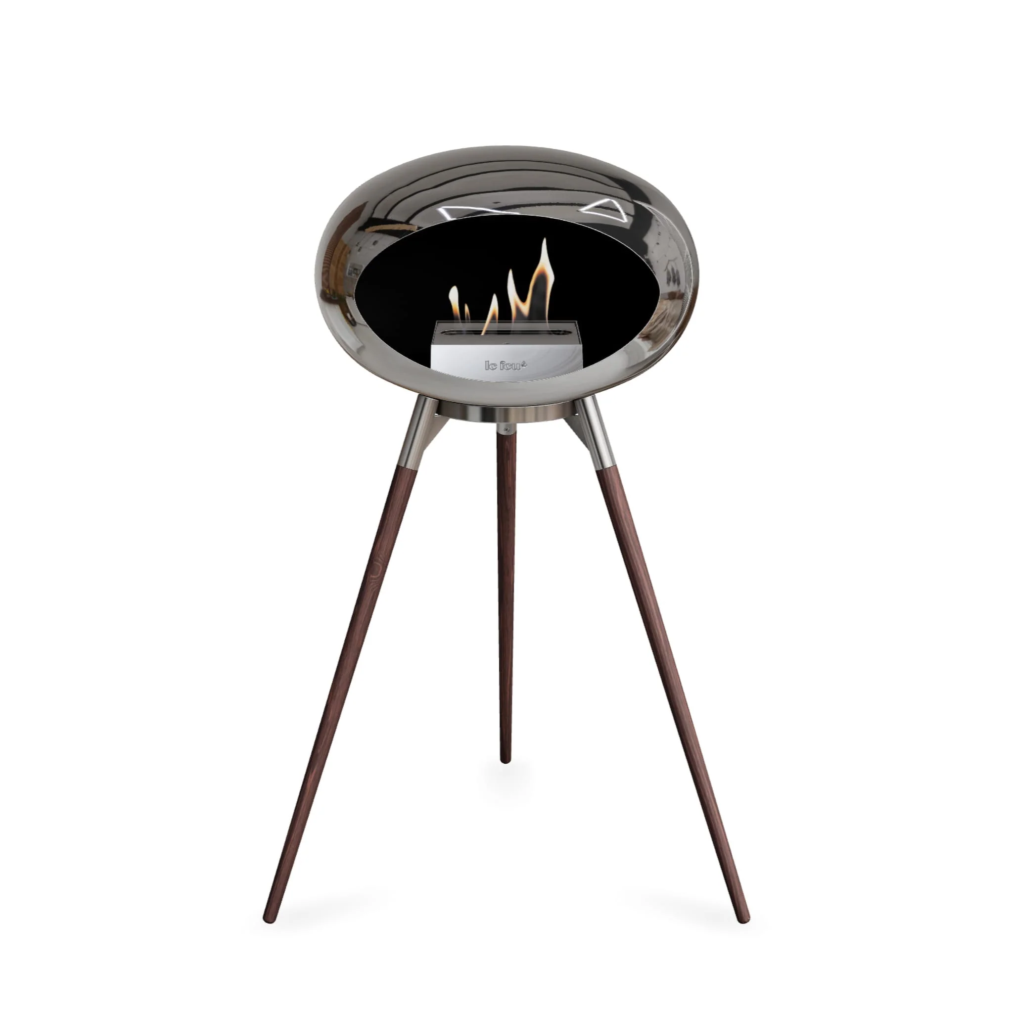 Le Feu Ground High Dome <br>Chromed Silver - Image 14