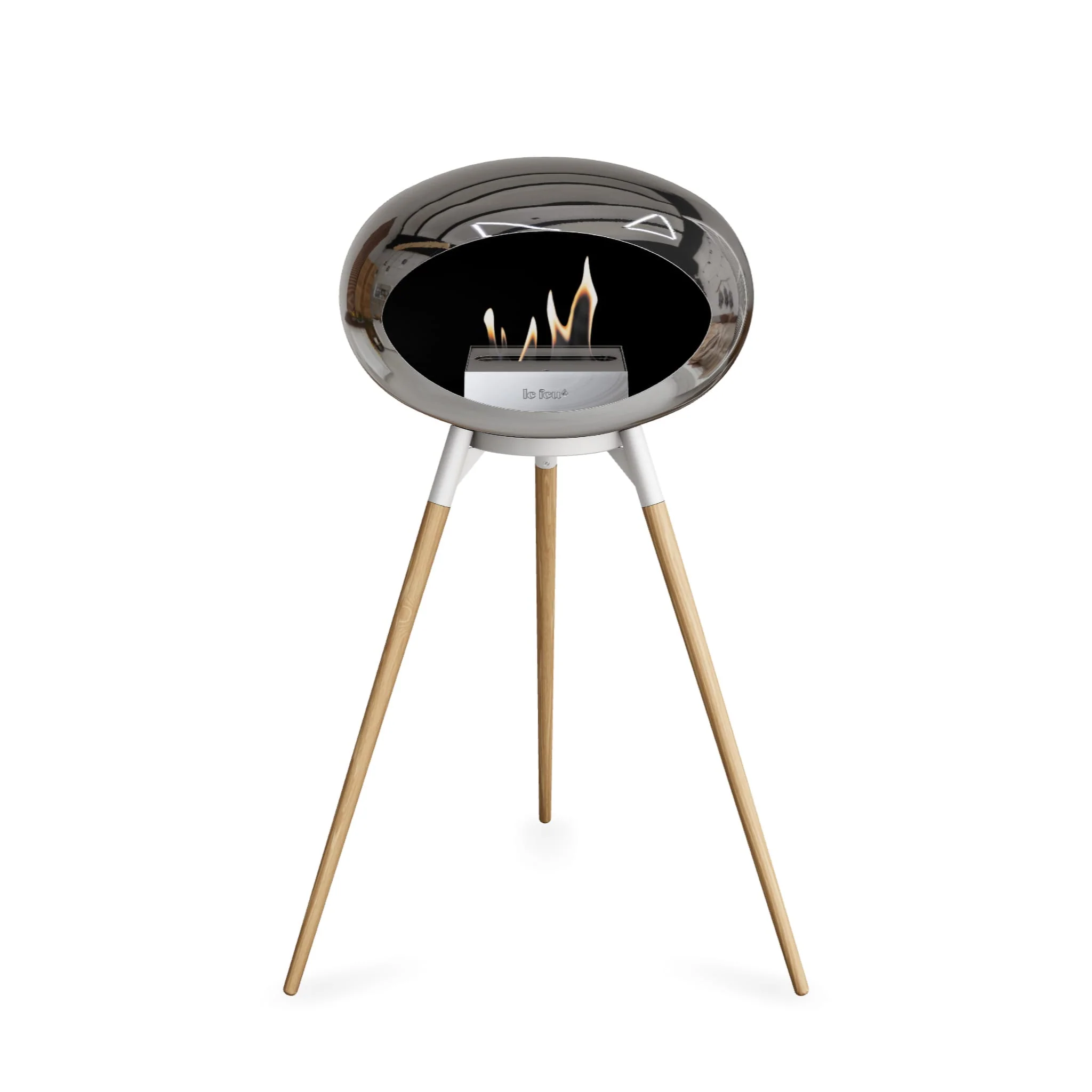 Le Feu Ground High Dome <br>Chromed Silver - Image 18