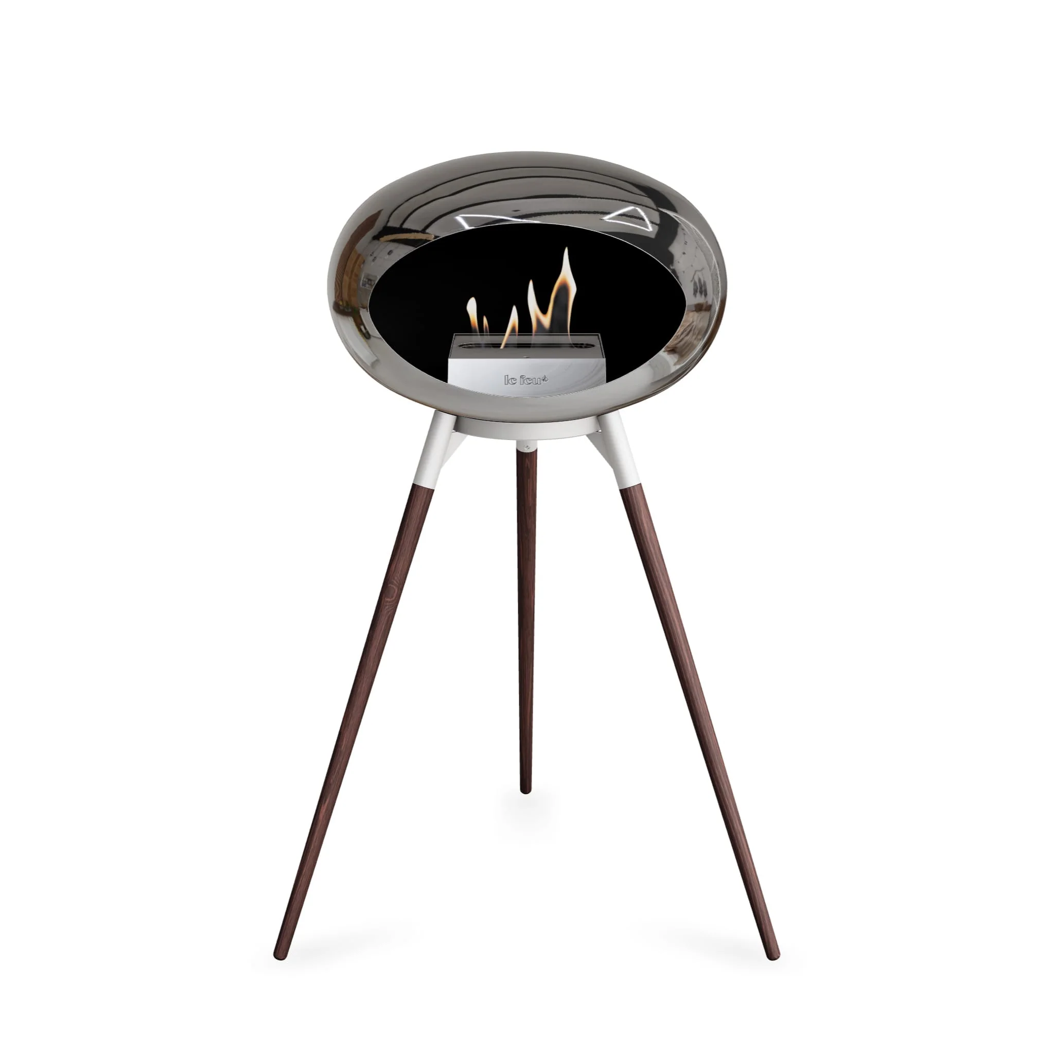 Le Feu Ground High Dome <br>Chromed Silver - Image 19