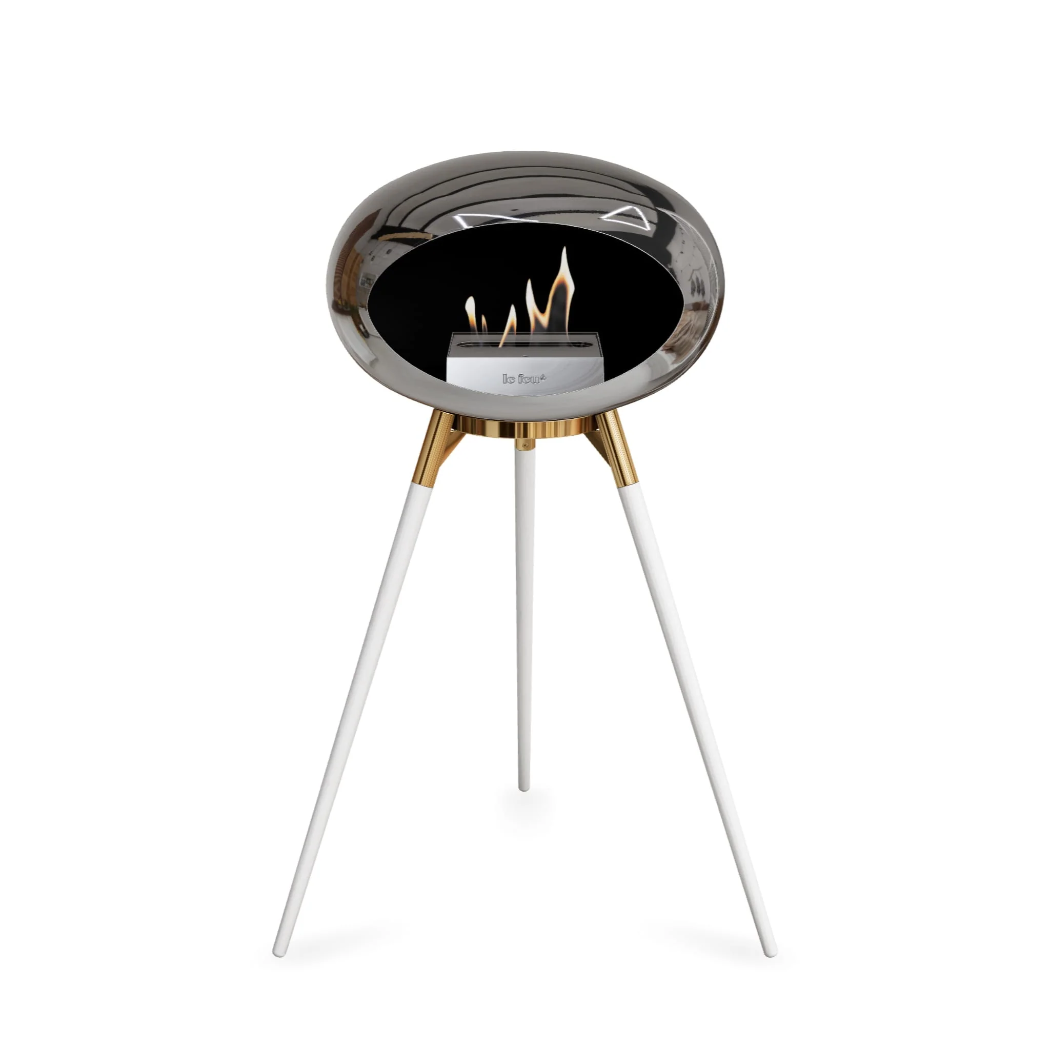 Le Feu Ground High Dome <br>Chromed Silver - Image 22