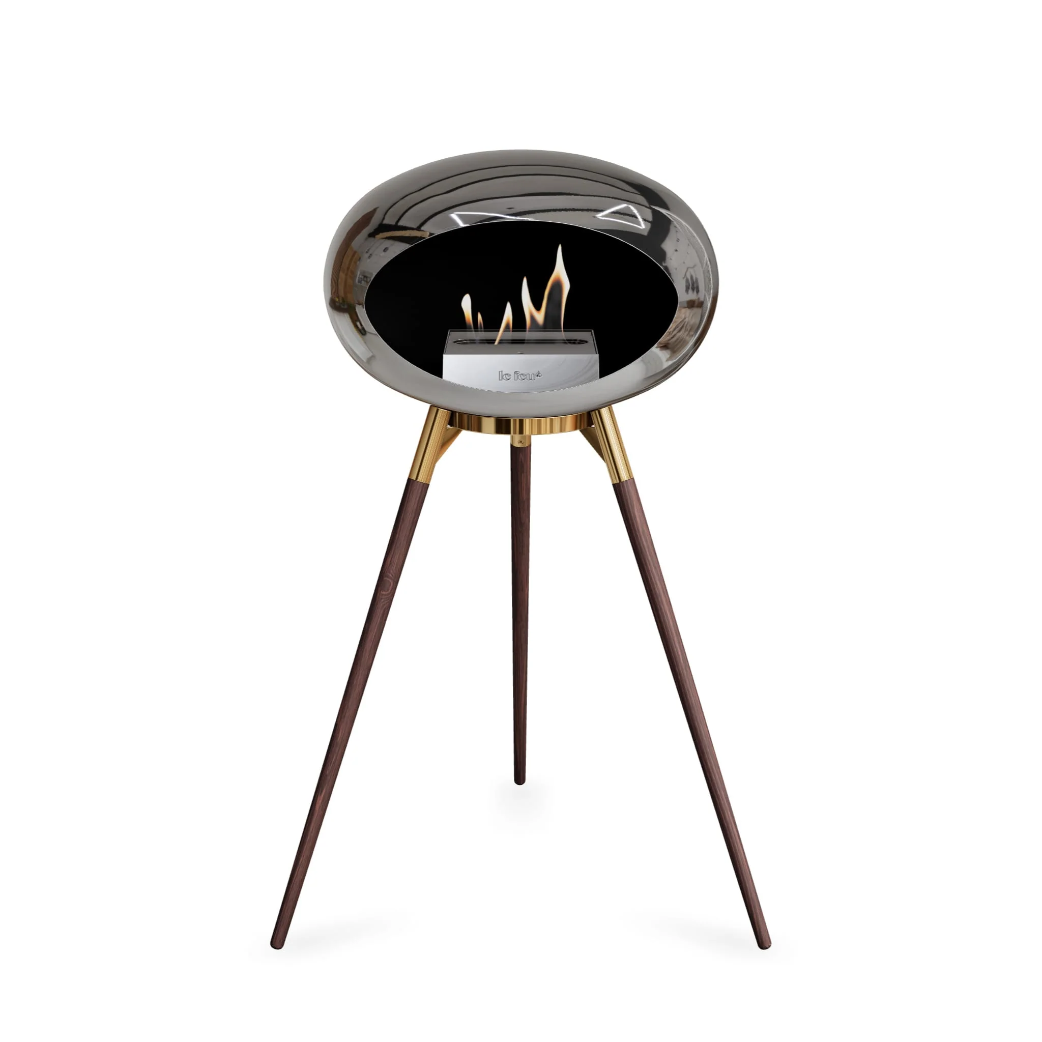 Le Feu Ground High Dome <br>Chromed Silver - Image 24
