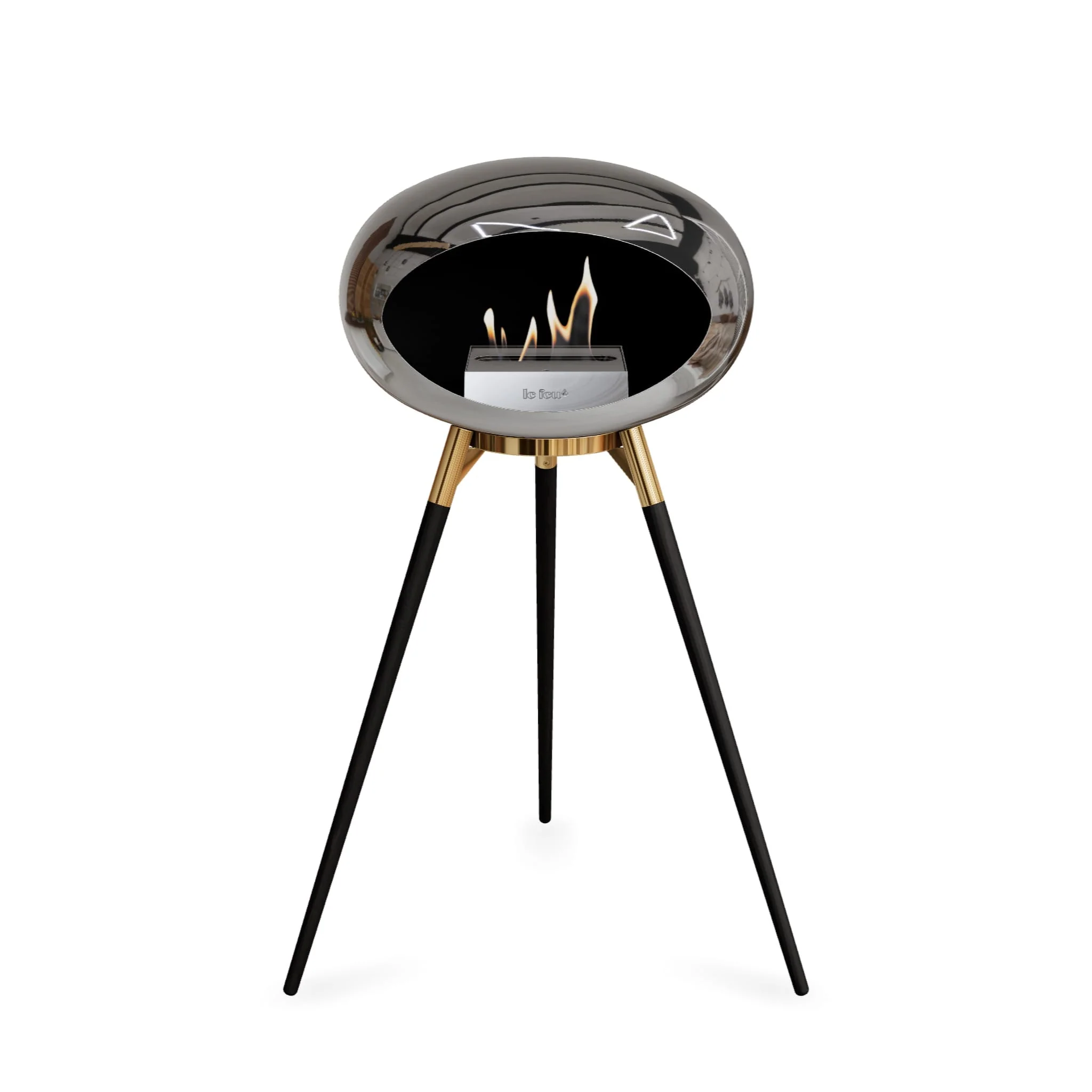 Le Feu Ground High Dome <br>Chromed Silver - Image 25