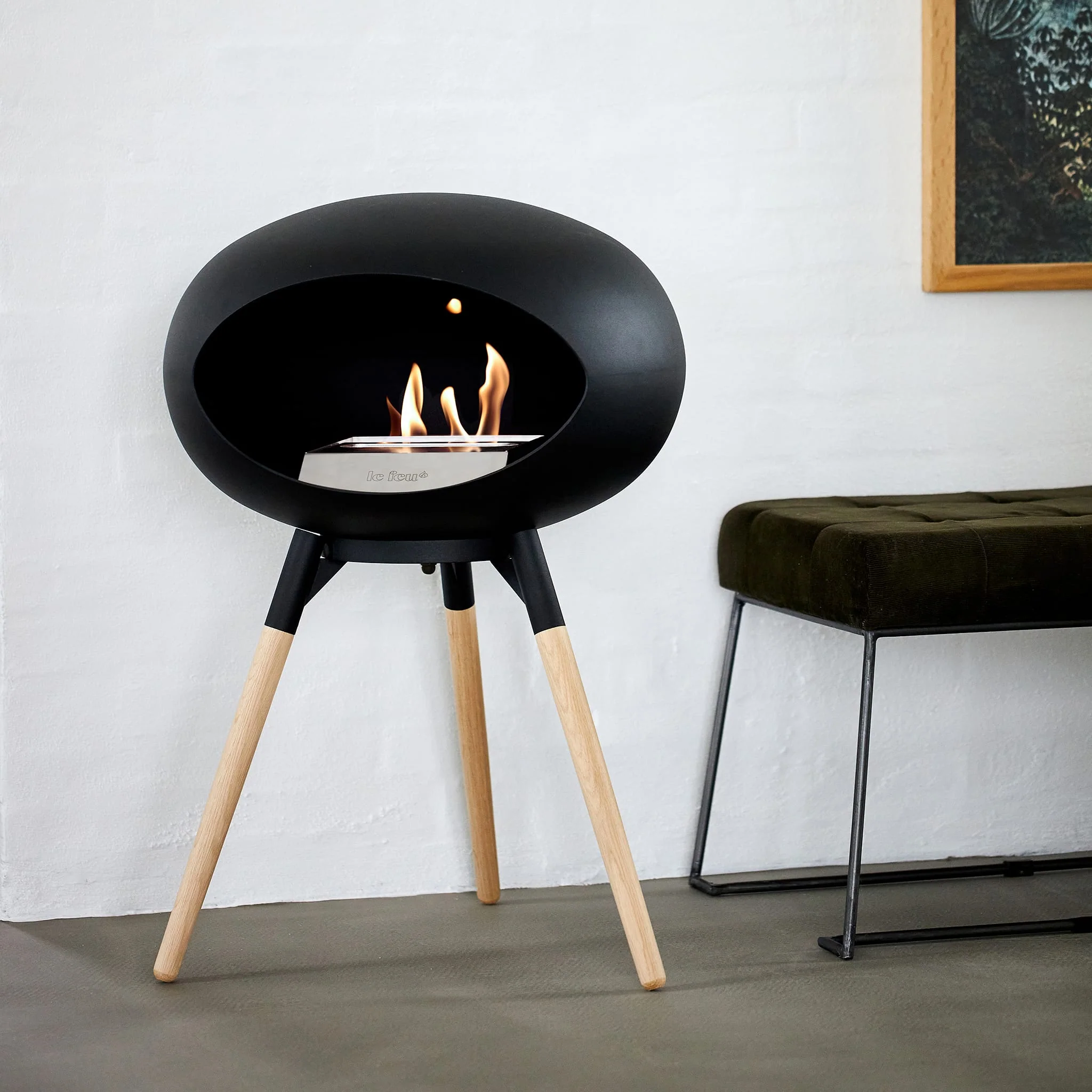 Le Feu Ground Low Dome <br>Black - Image 6