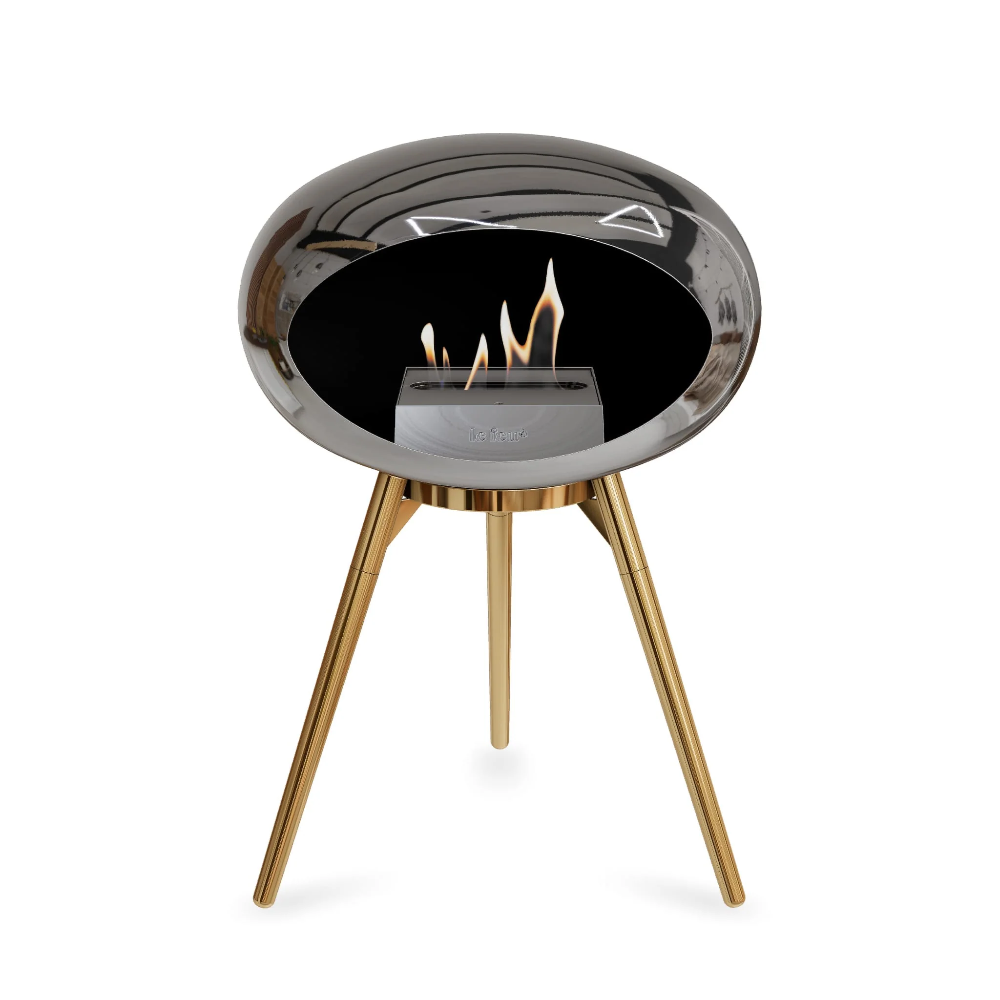 Le Feu Ground Low Dome <br>Chromed Silver - Image 25