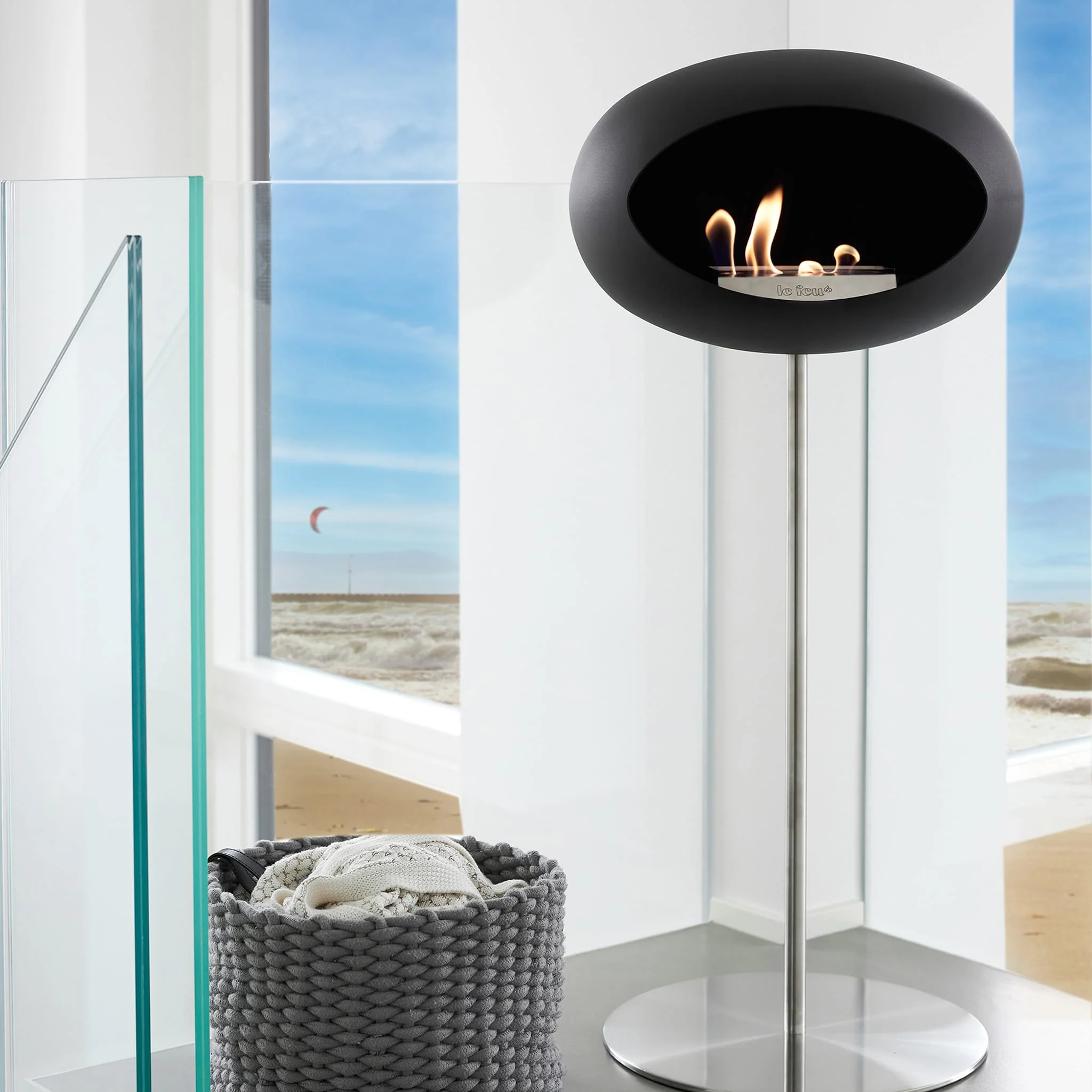 Le Feu Steel High Dome <br>Black - Image 5