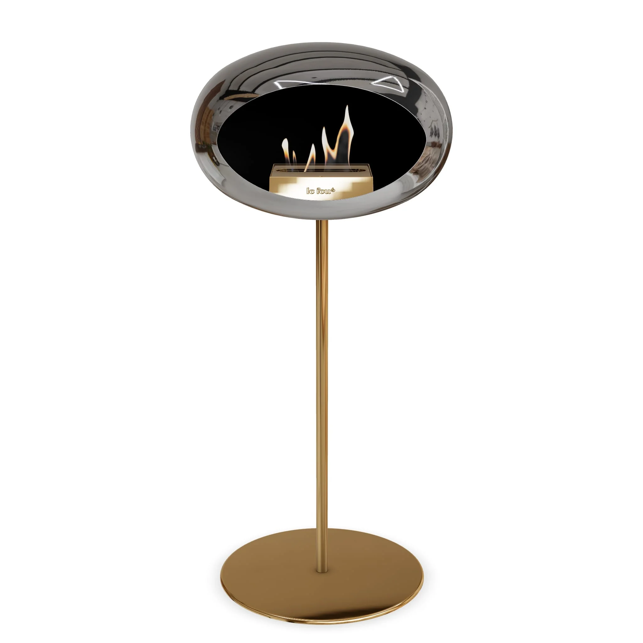 Le Feu Steel High Dome <br>Chromed Silver - Image 13