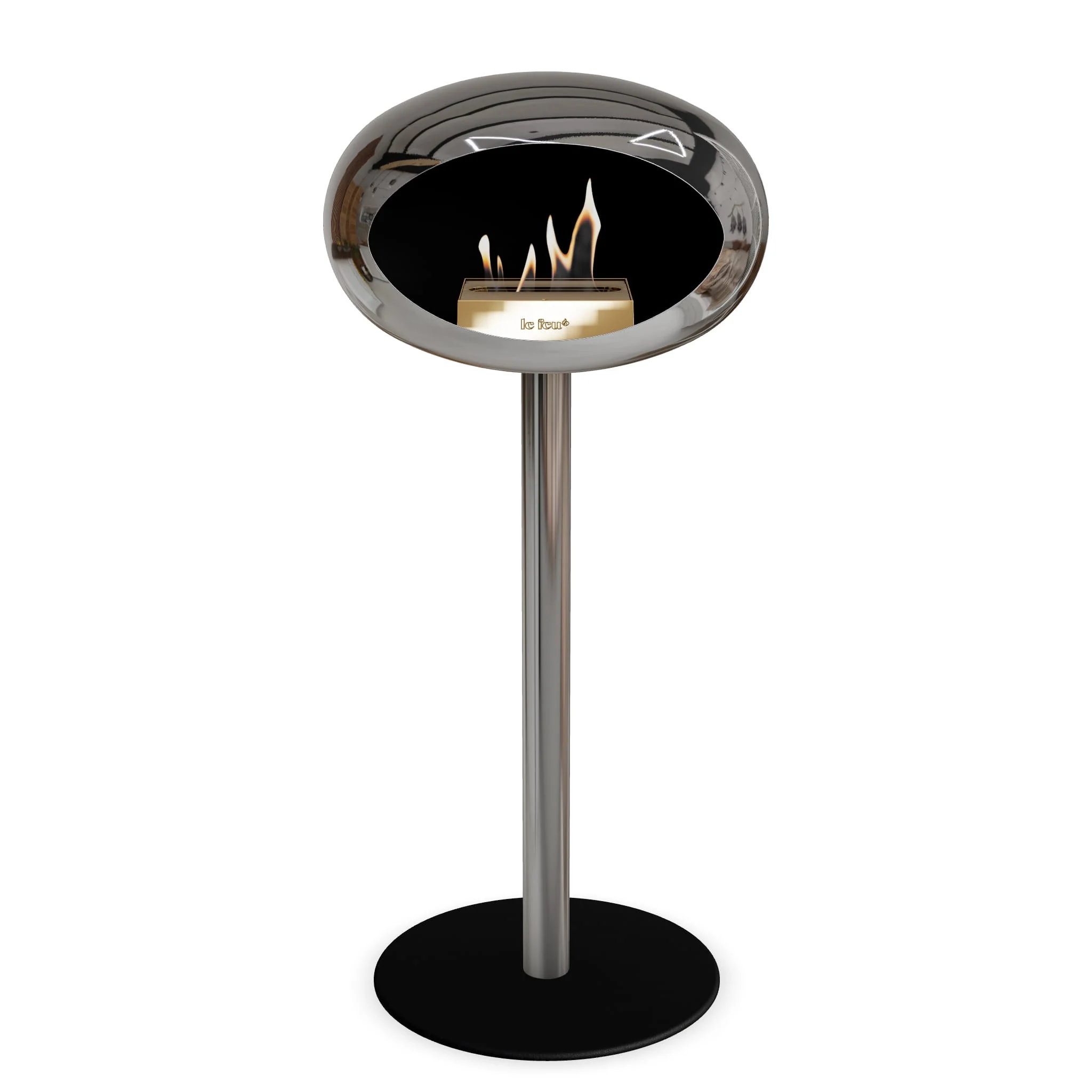 Le Feu Steel High Dome <br>Chromed Silver - Image 19