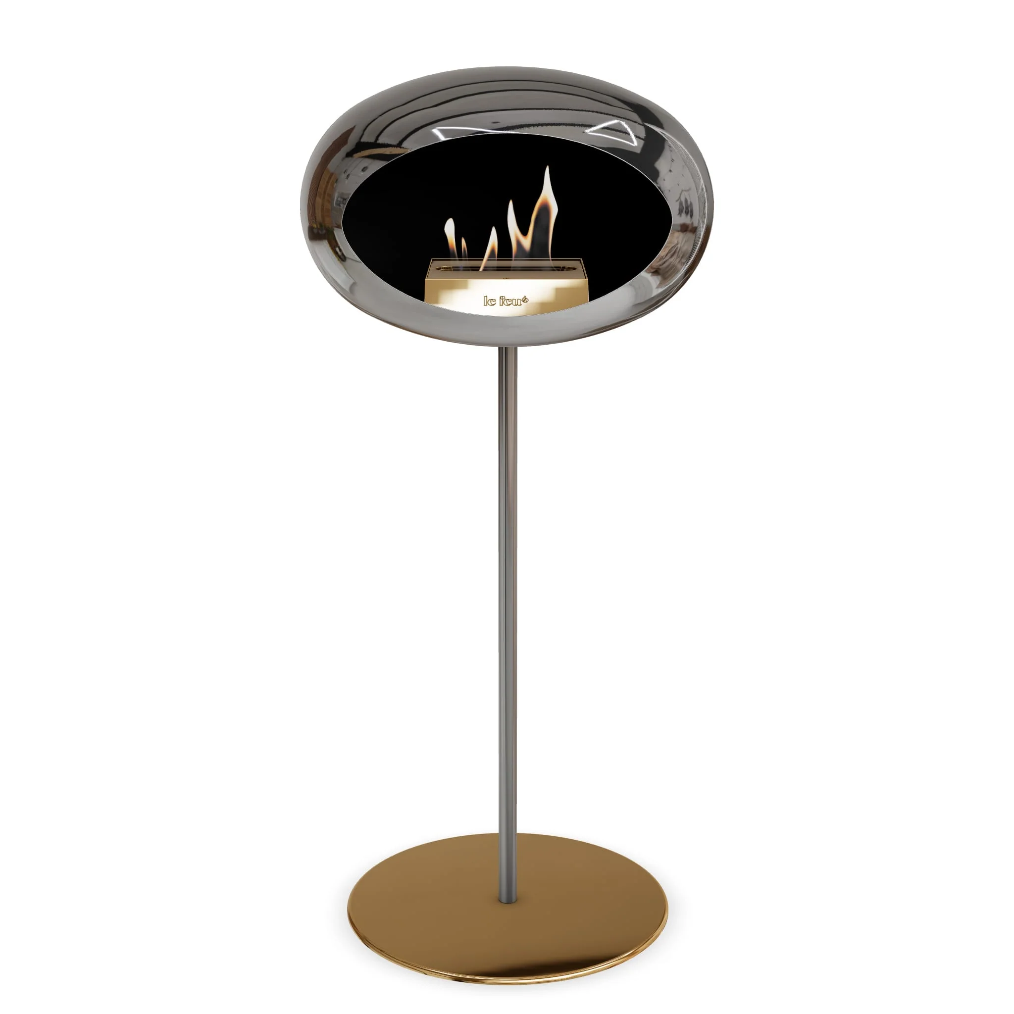 Le Feu Steel High Dome <br>Chromed Silver - Image 9