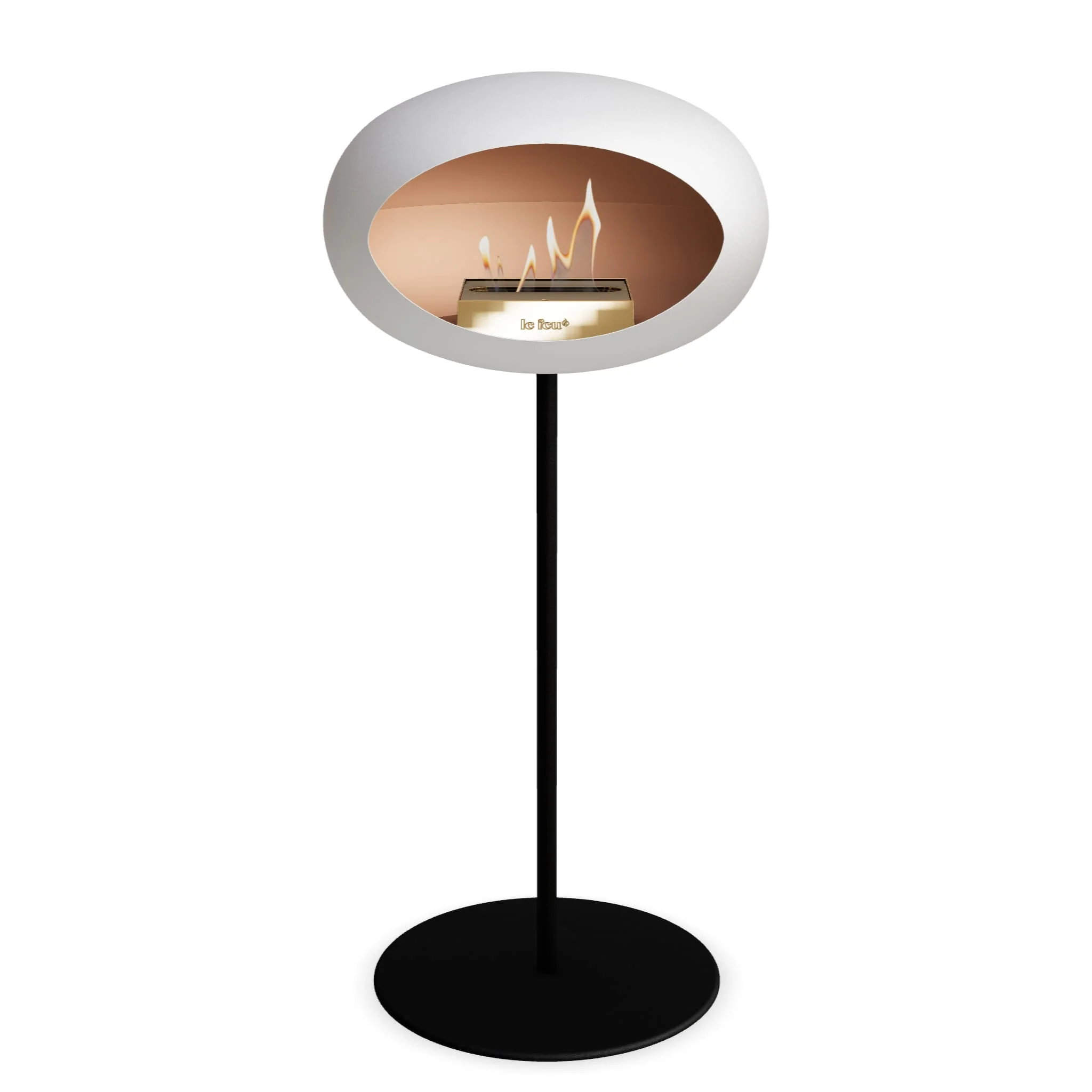 Le Feu Steel High Dome <br>White - Image 4