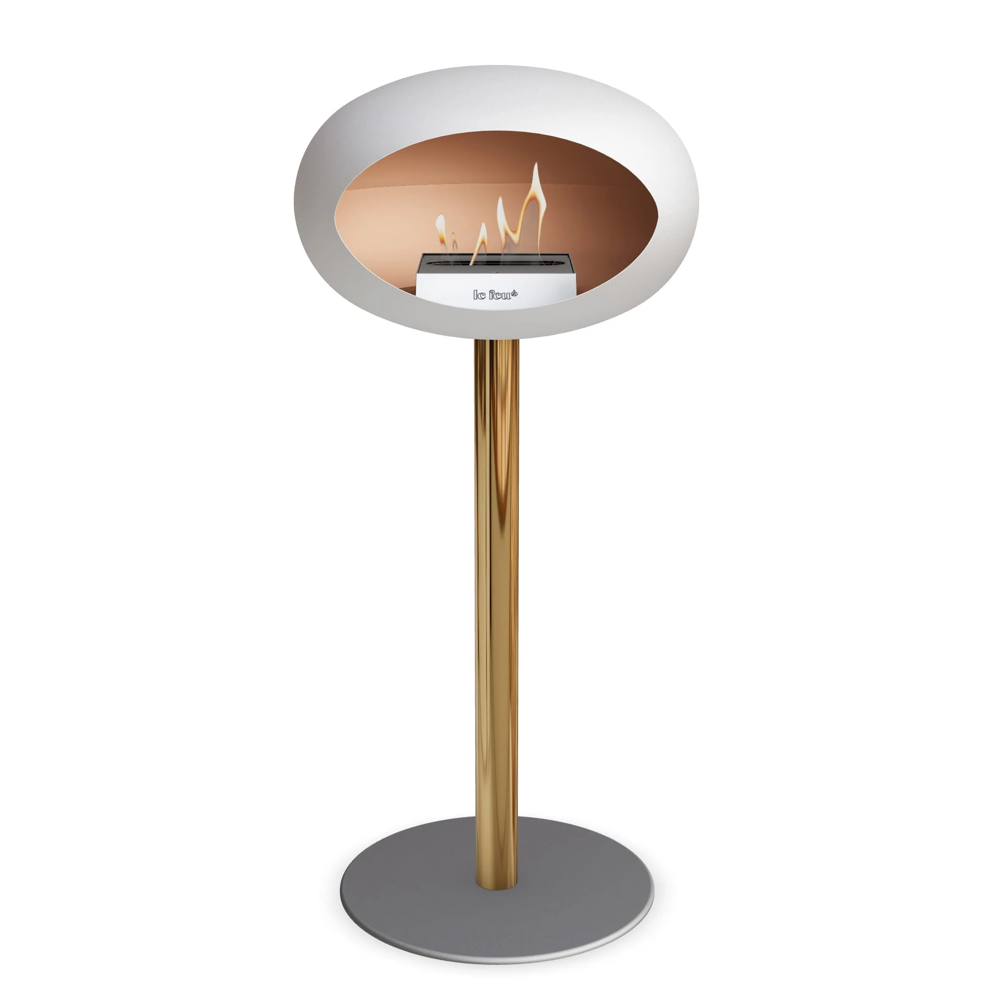 Le Feu Steel High Dome <br>White - Image 57