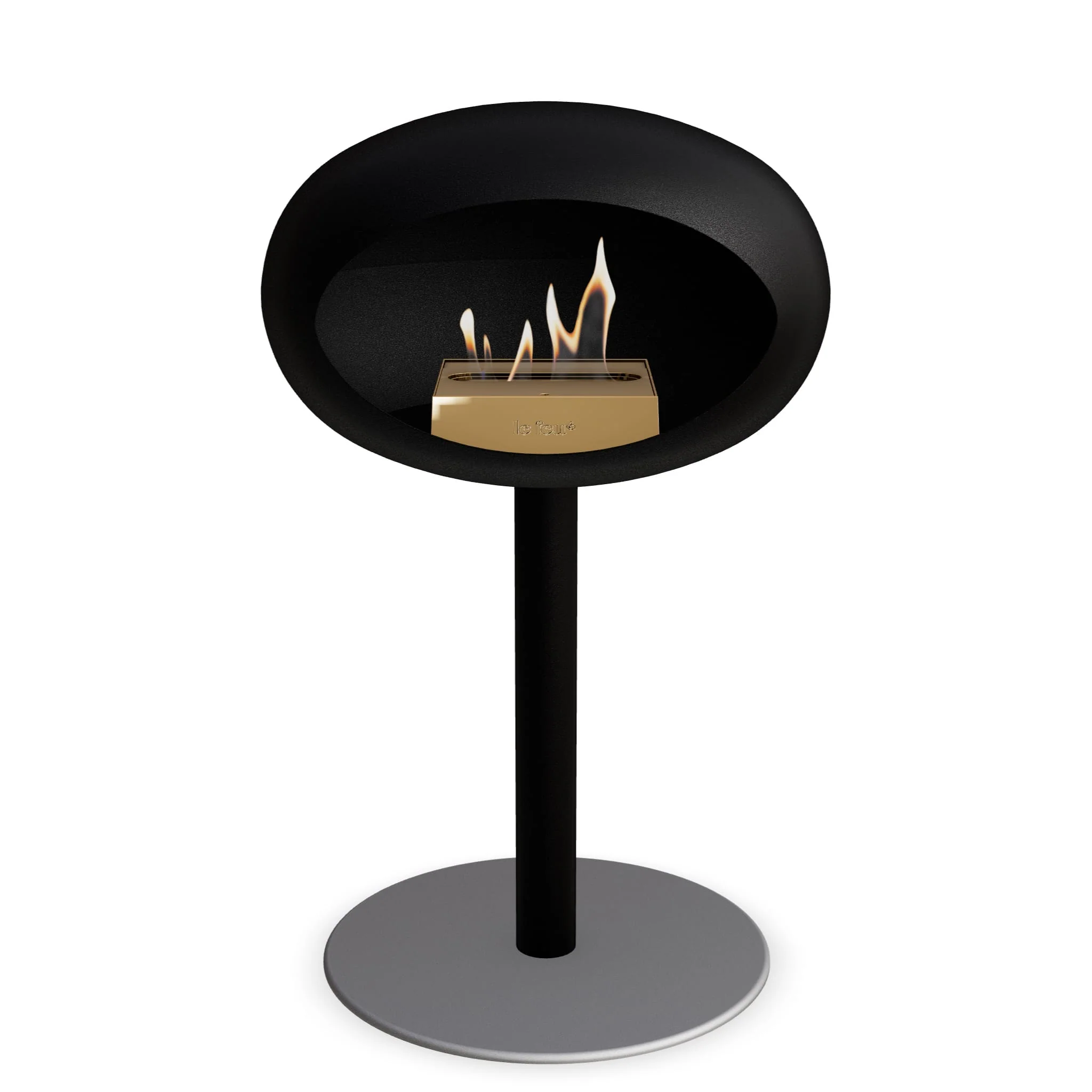 Le Feu Steel Low Dome <br>Black - Image 42