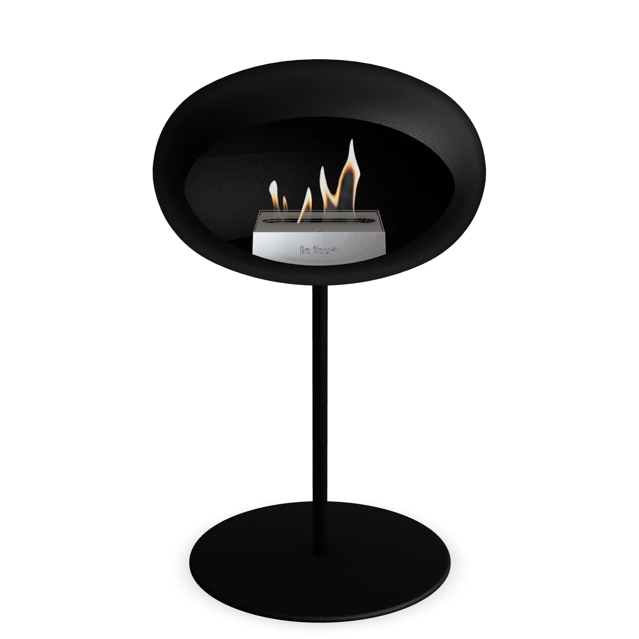 Le Feu Steel Low Dome <br>Black - Image 5