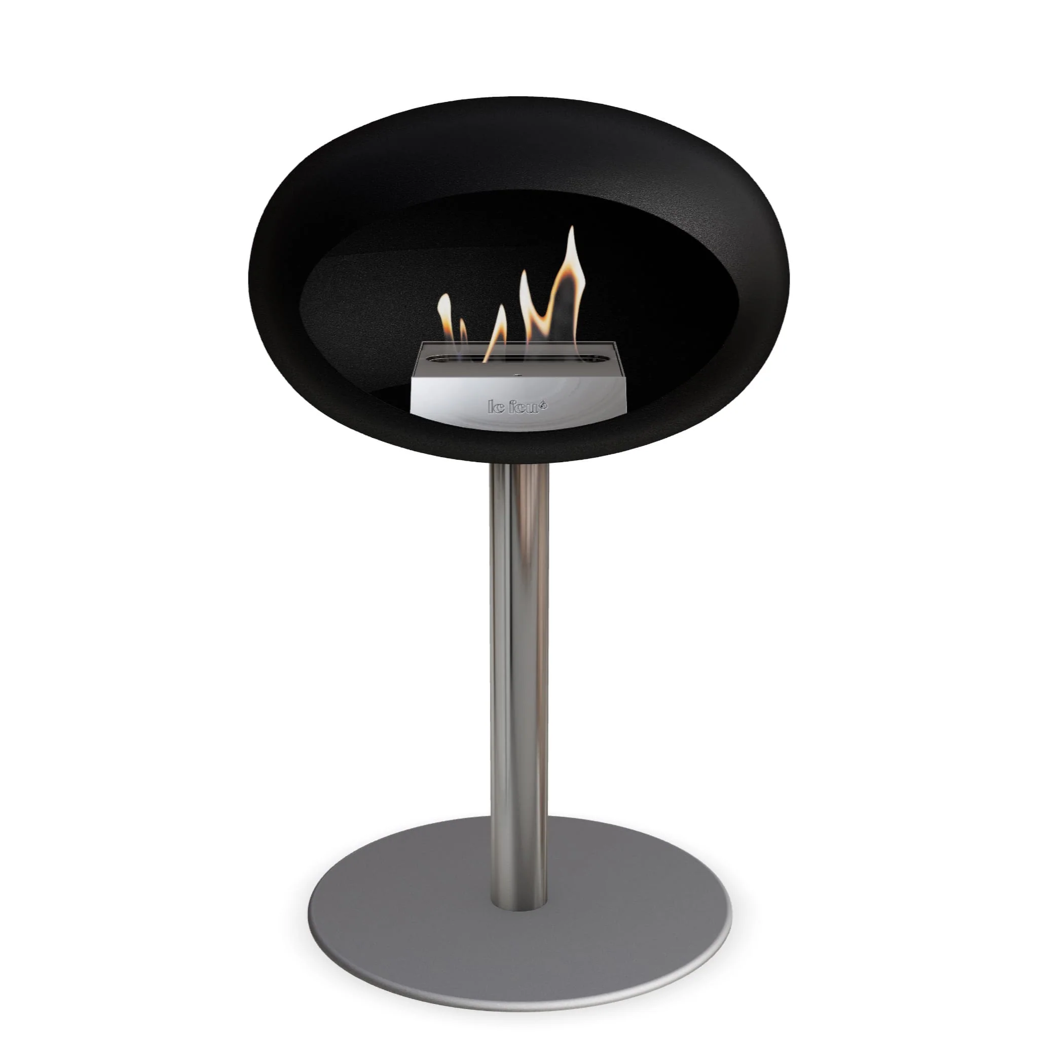 Le Feu Steel Low Dome <br>Black - Image 51