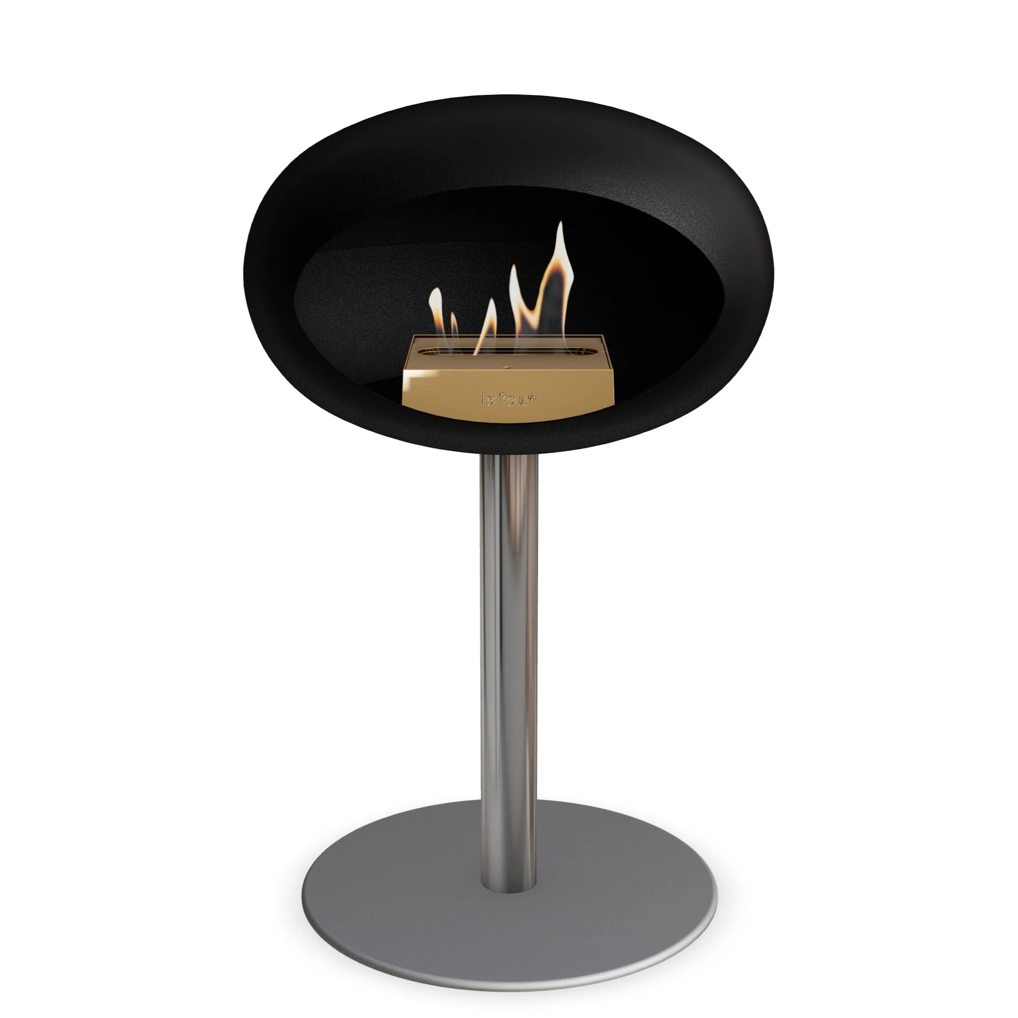 Le Feu Steel Low Dome <br>Black - Image 52