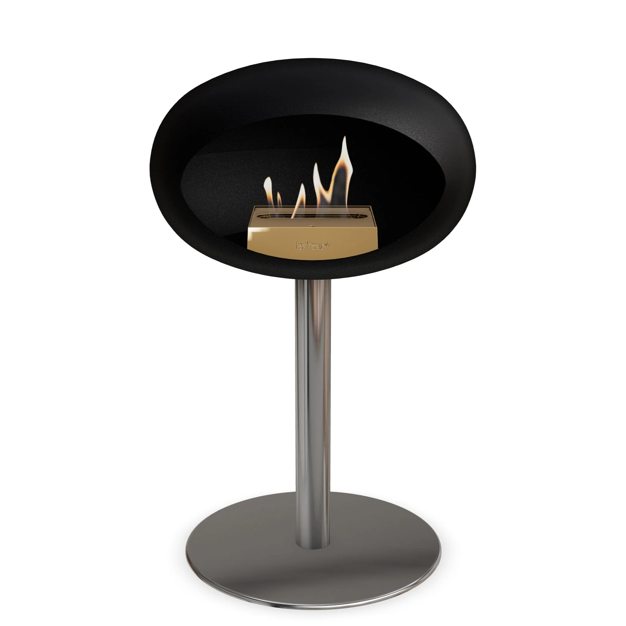 Le Feu Steel Low Dome <br>Black - Image 54